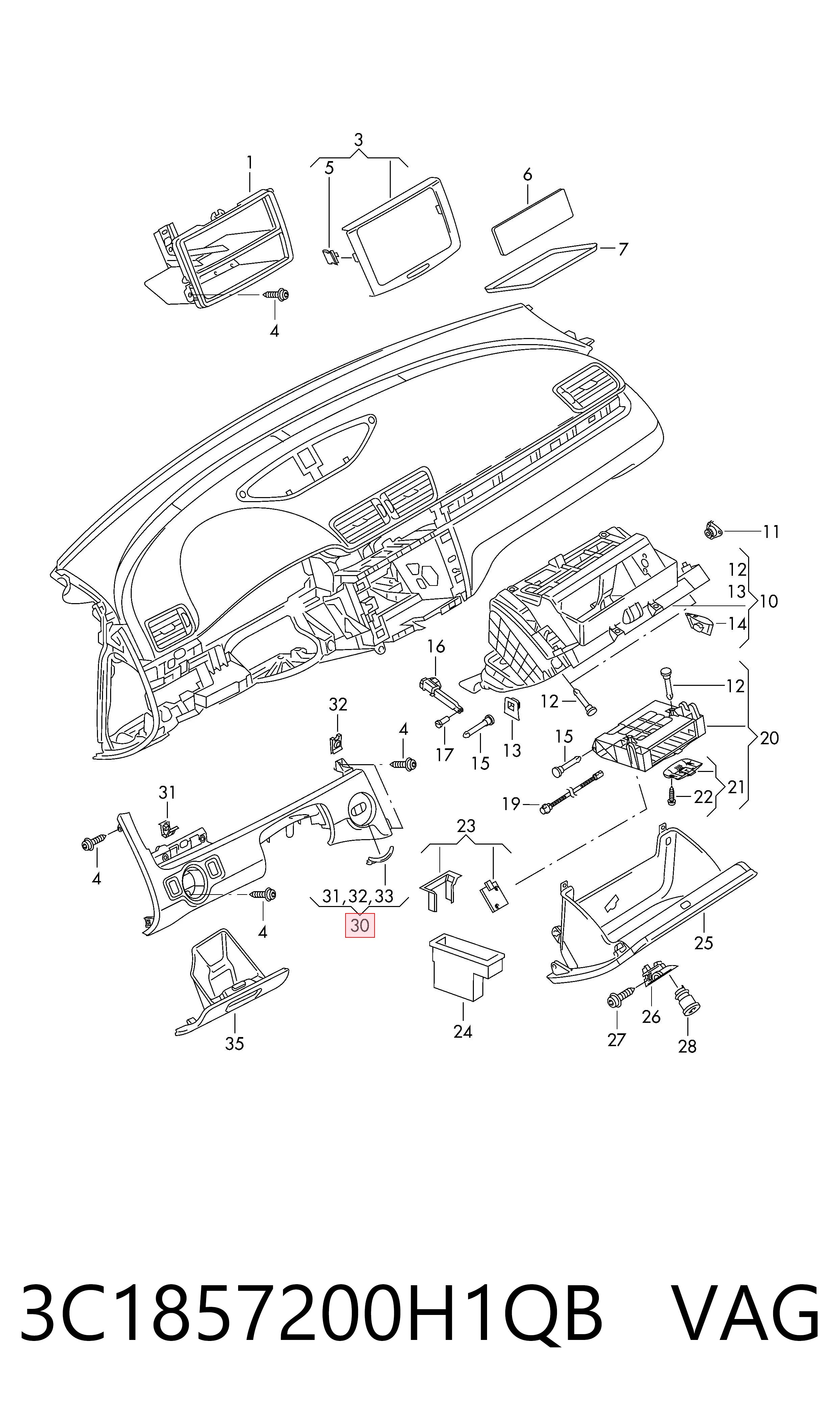 3C1857200H1QB VAG