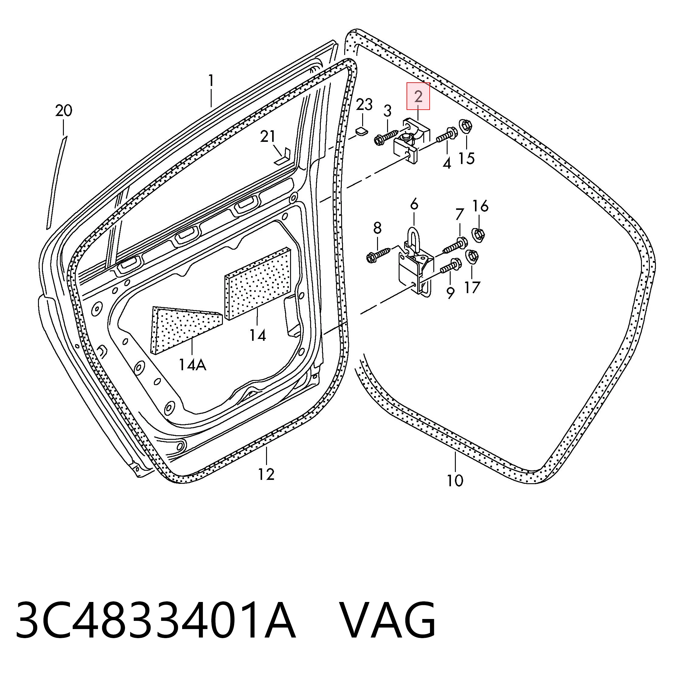 3C4833401A VAG