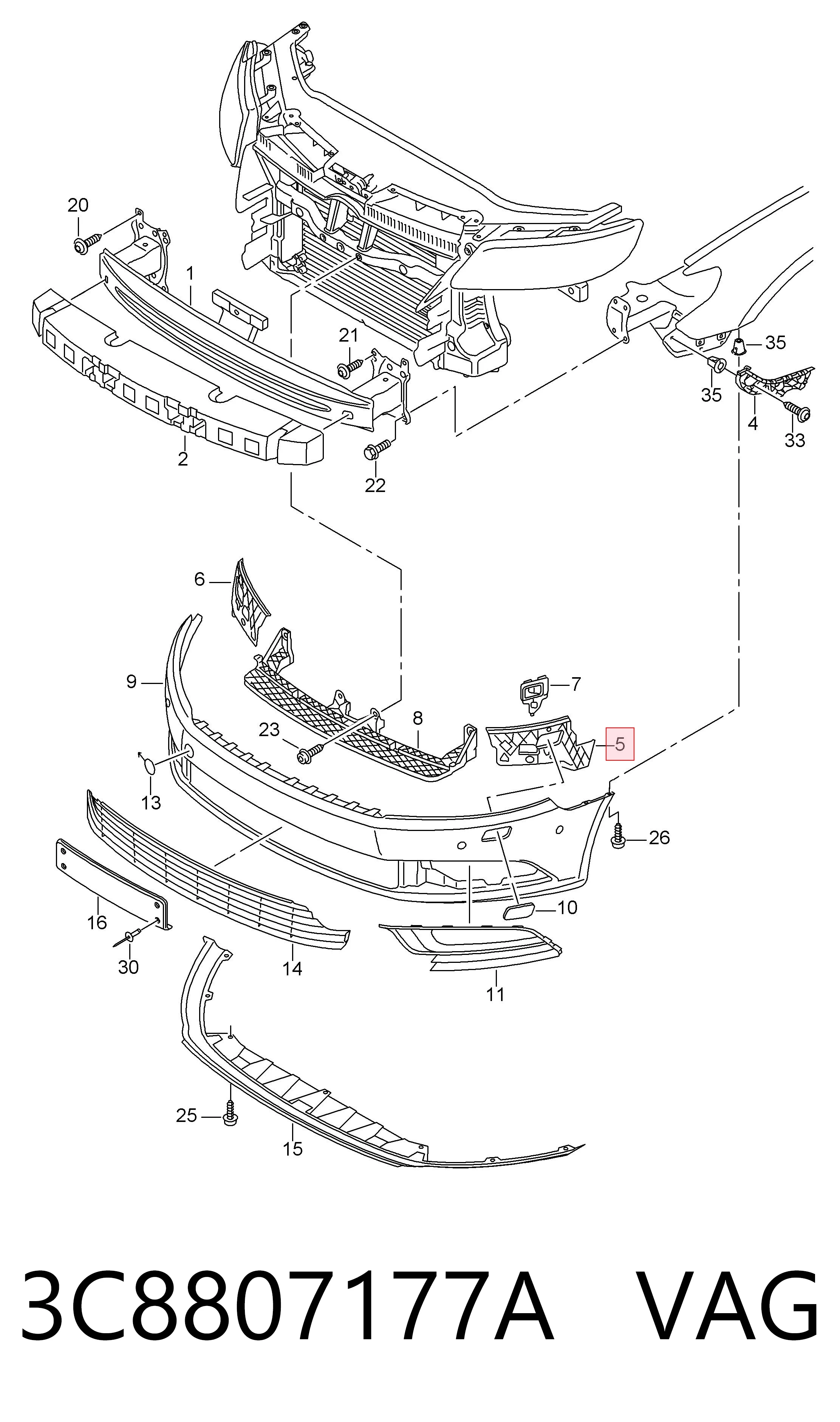 3C8807177A VAG
