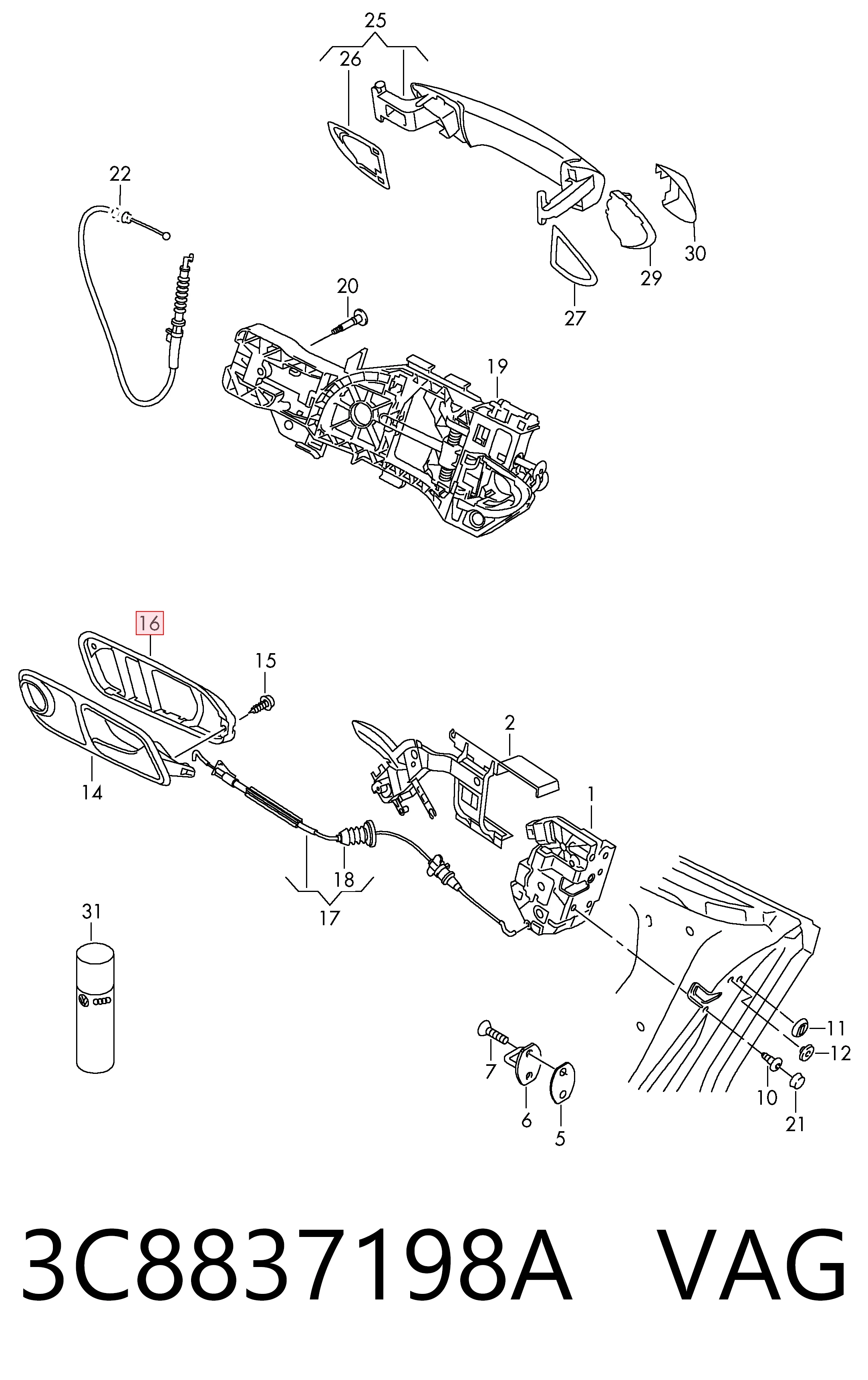 3C8837198A VAG