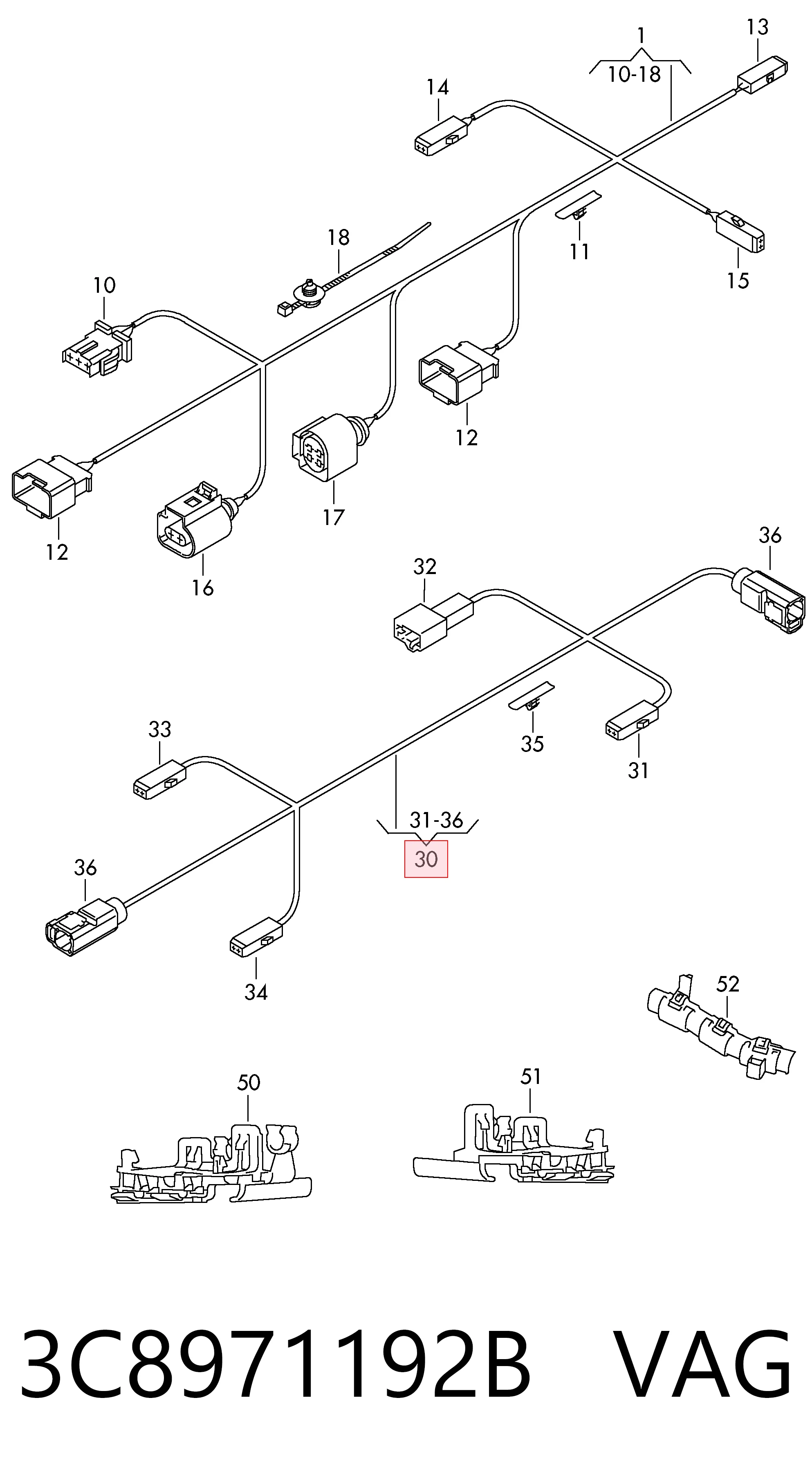 3C8971192B VAG