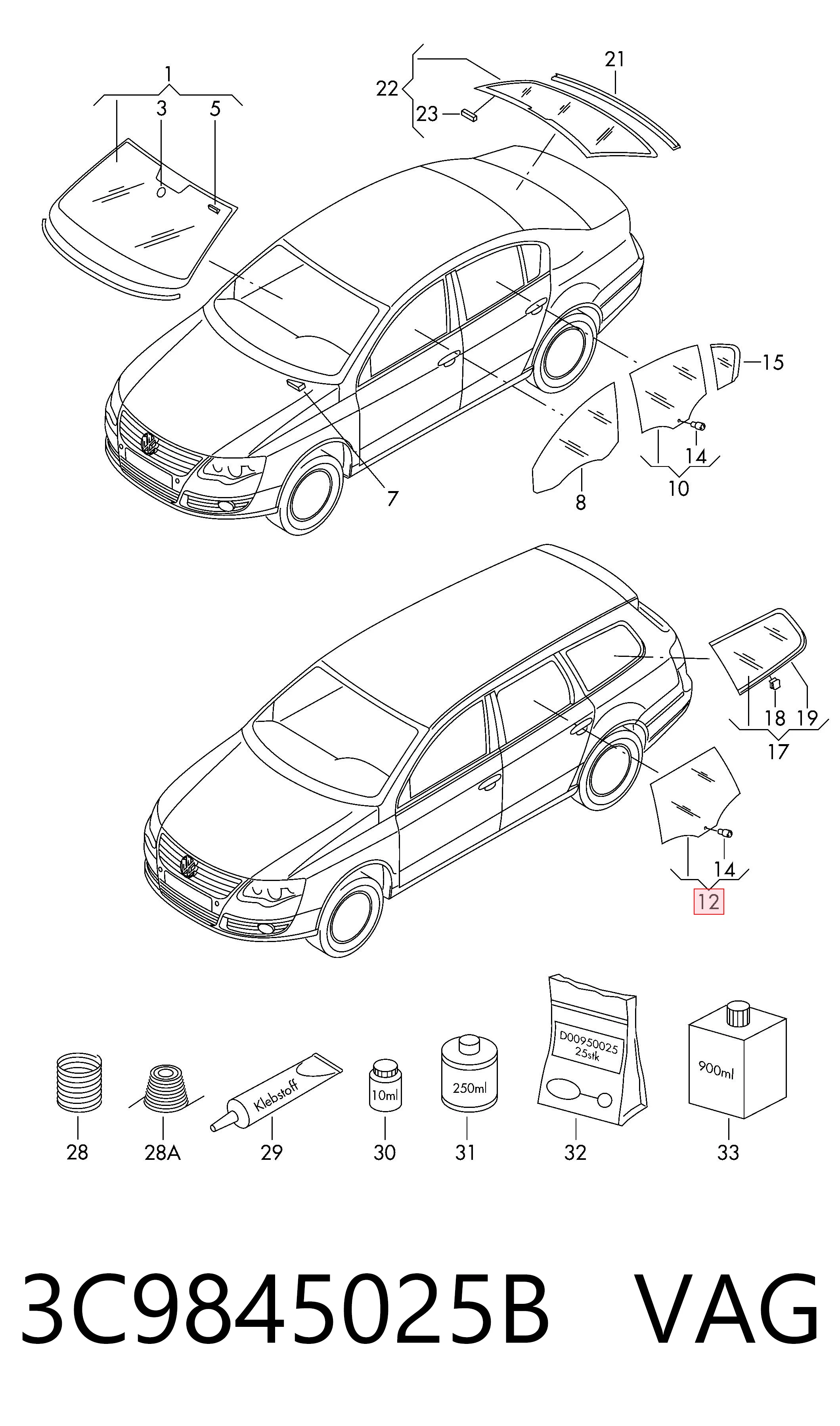 3C9845025B VAG