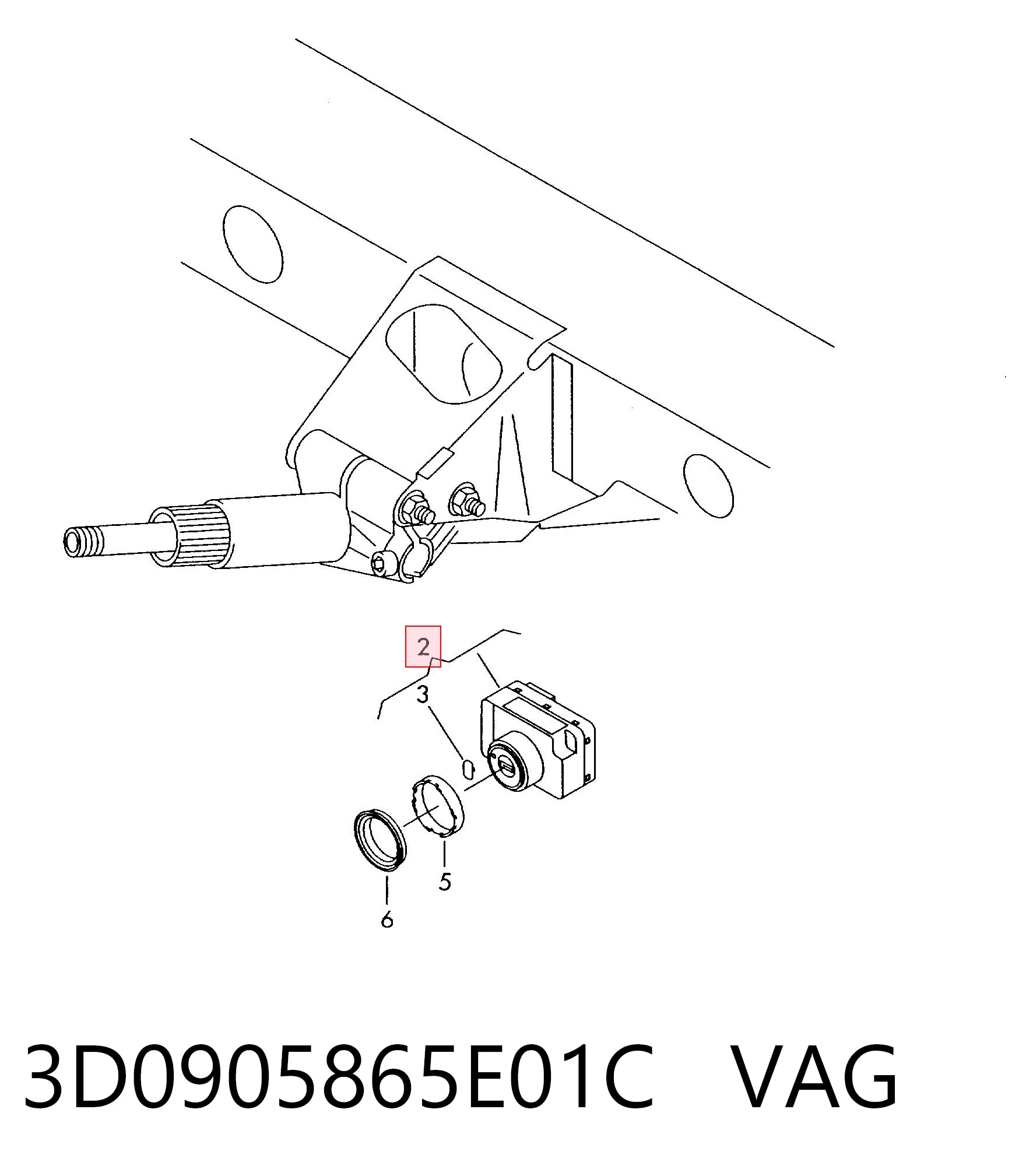 3D0905865E01C VAG