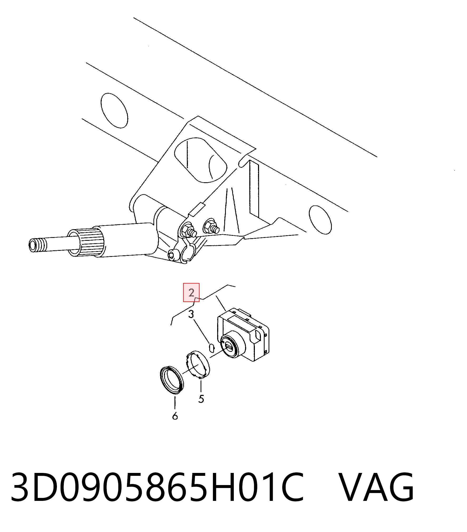 3D0905865H01C Bentley Interruptor de encendido