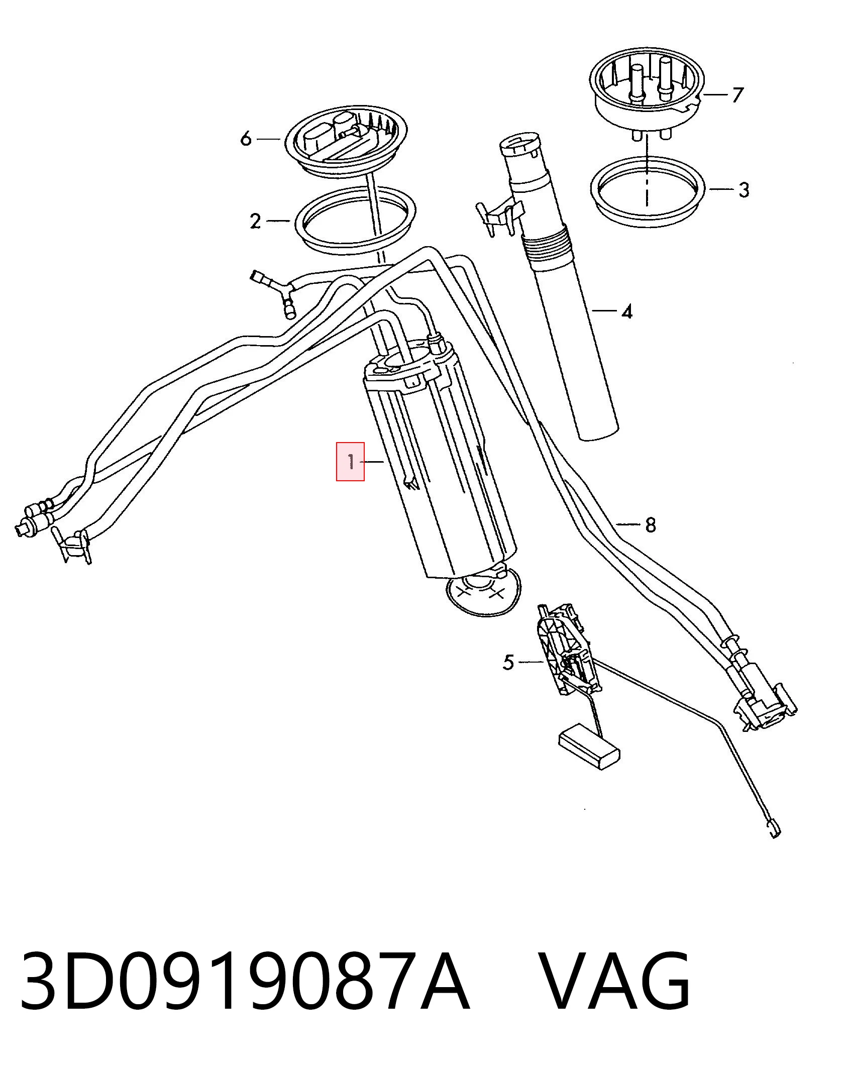 3D0919087A VAG