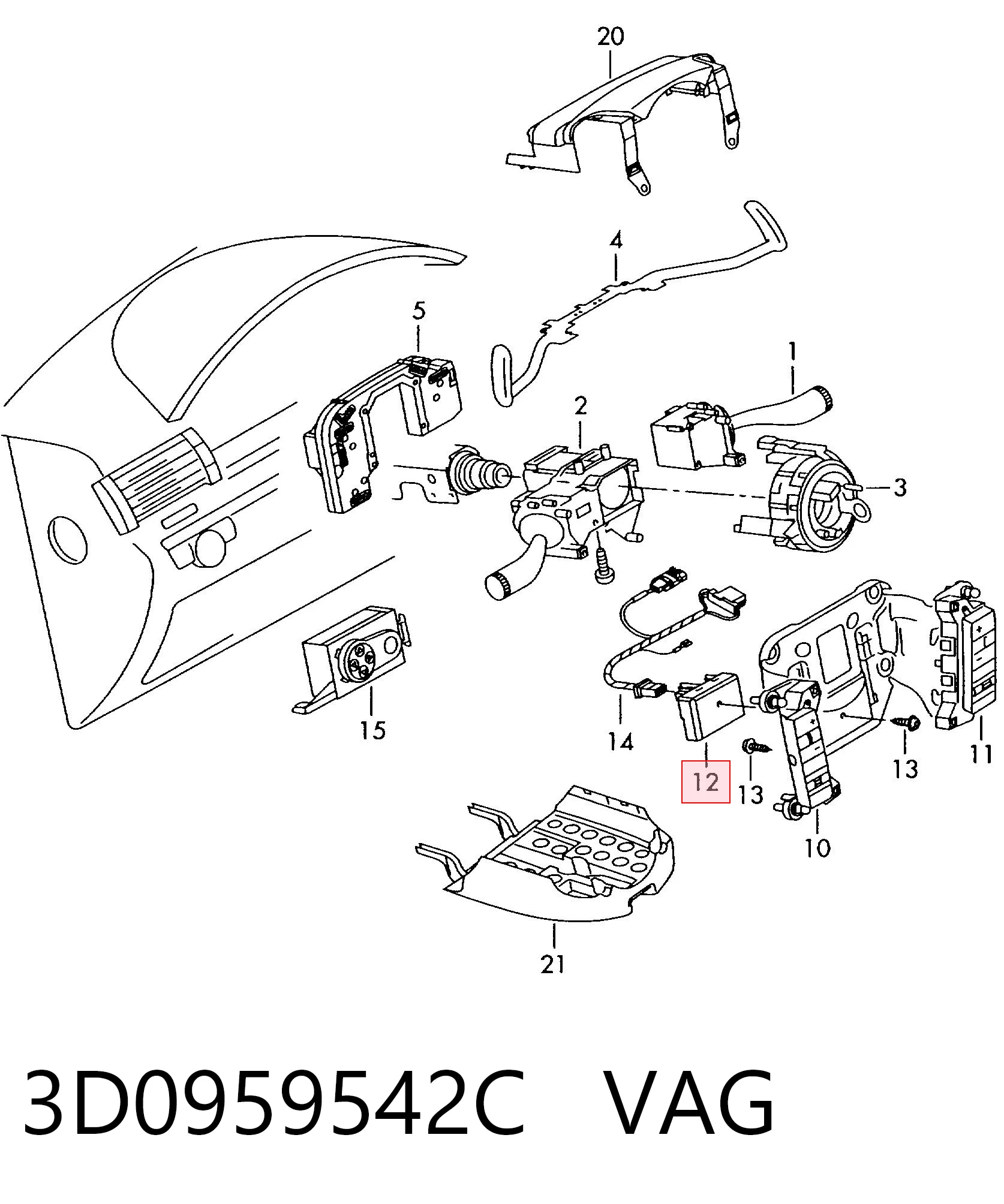 3D0959542C VAG