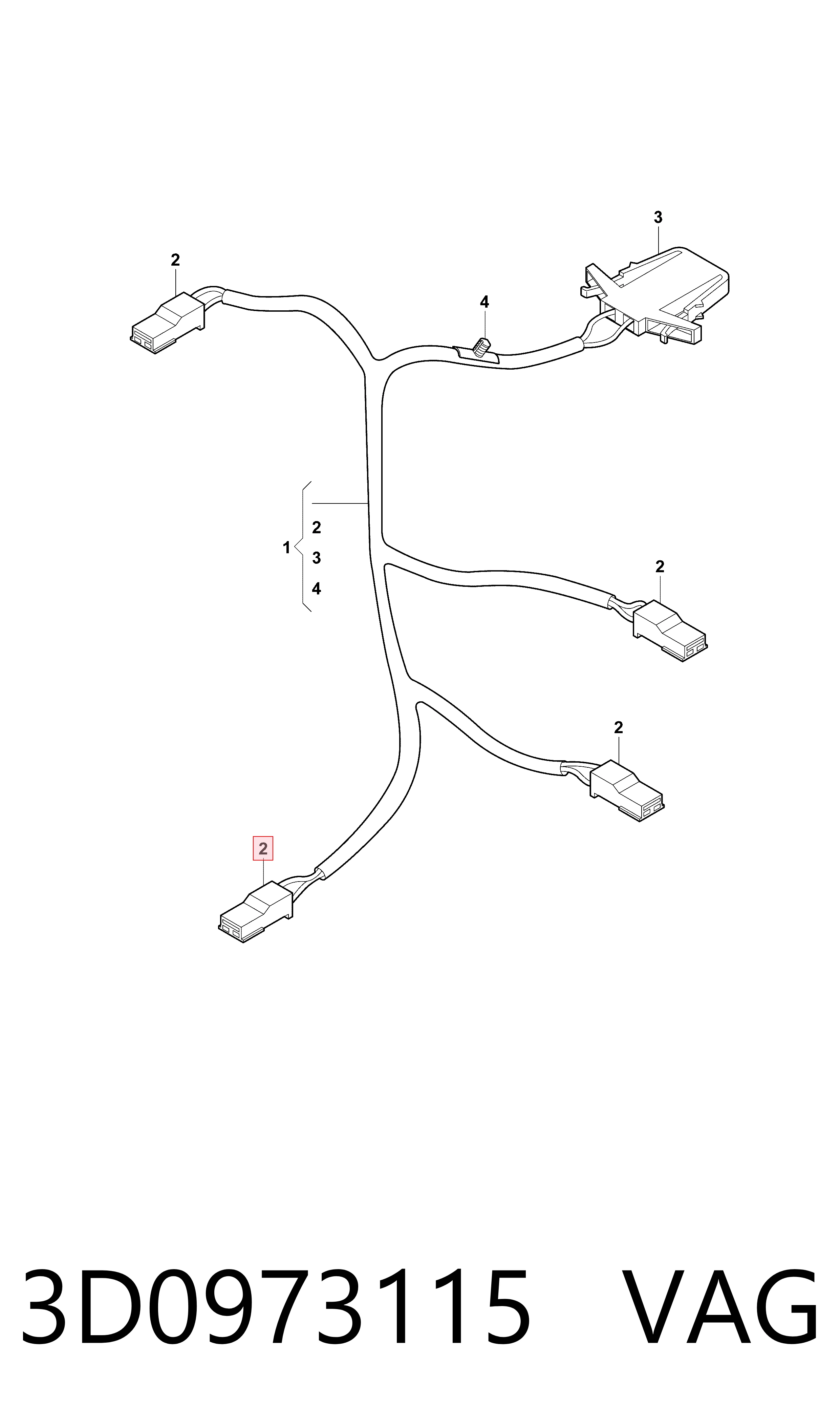3D0973115 VAG