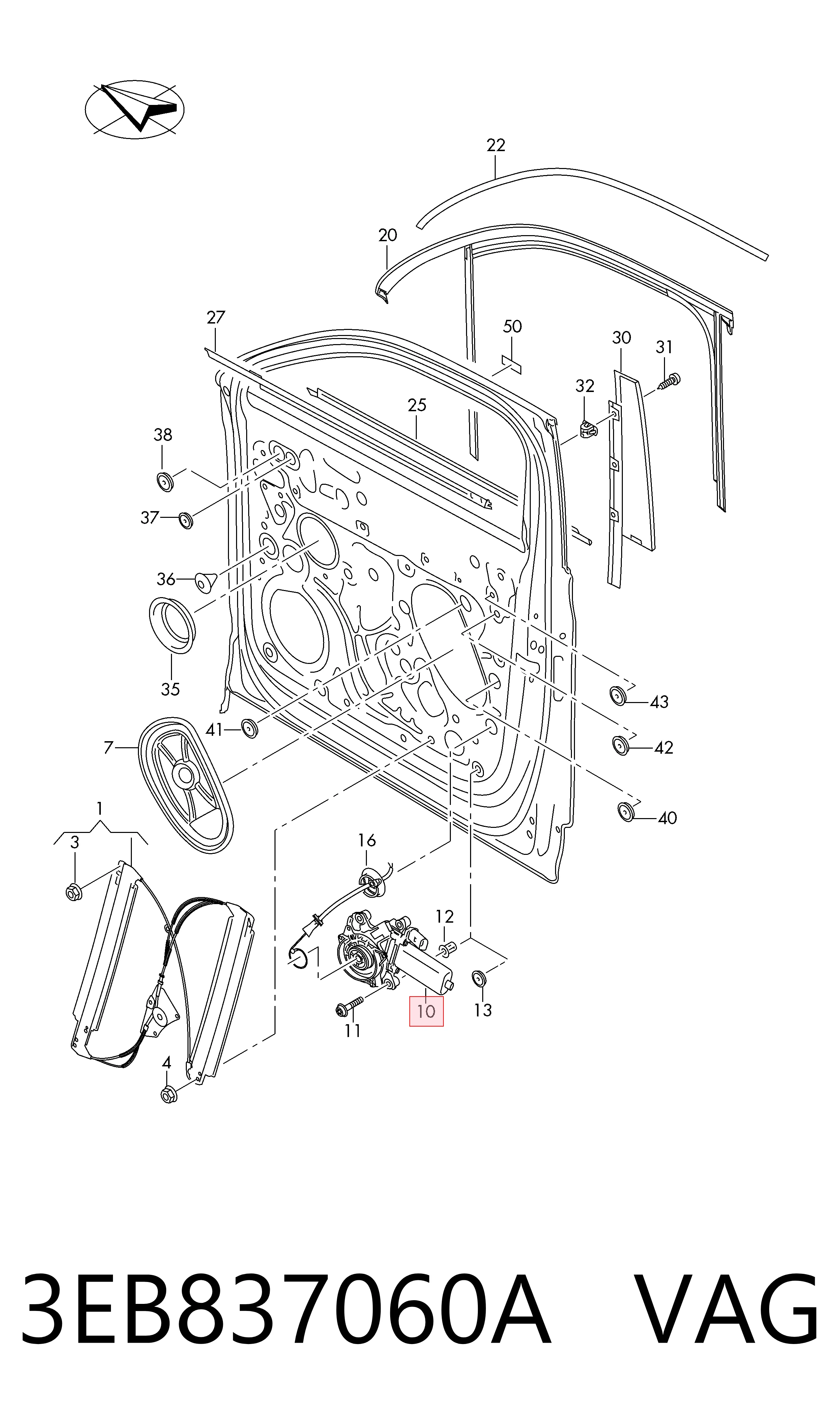 3EB837060A VAG