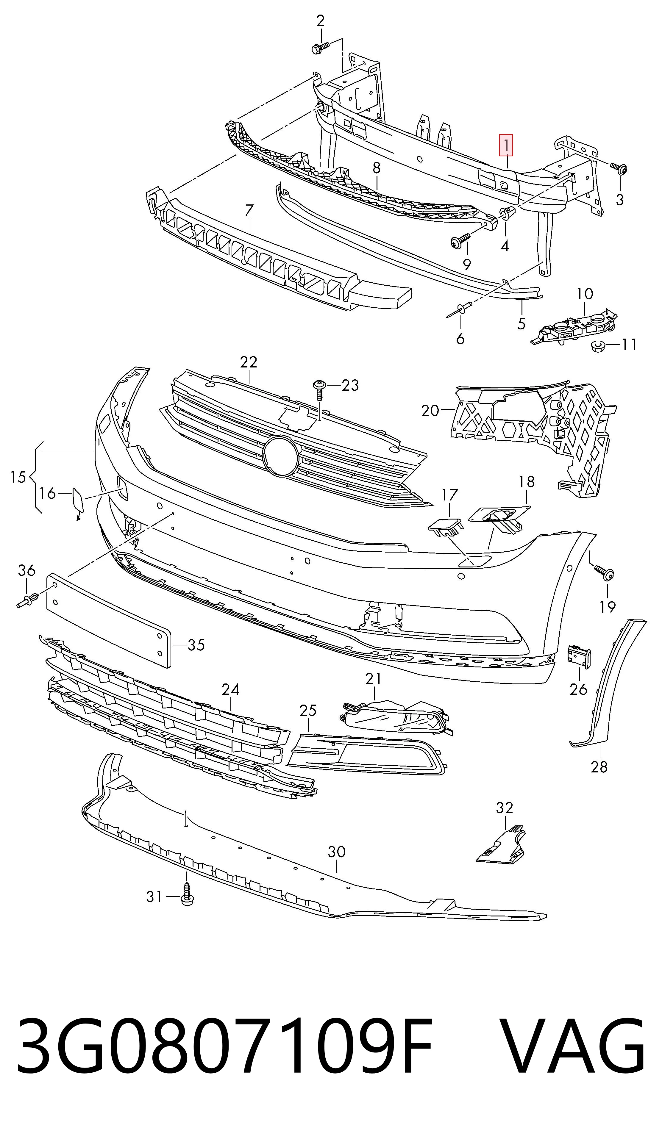 3G0807109F VAG