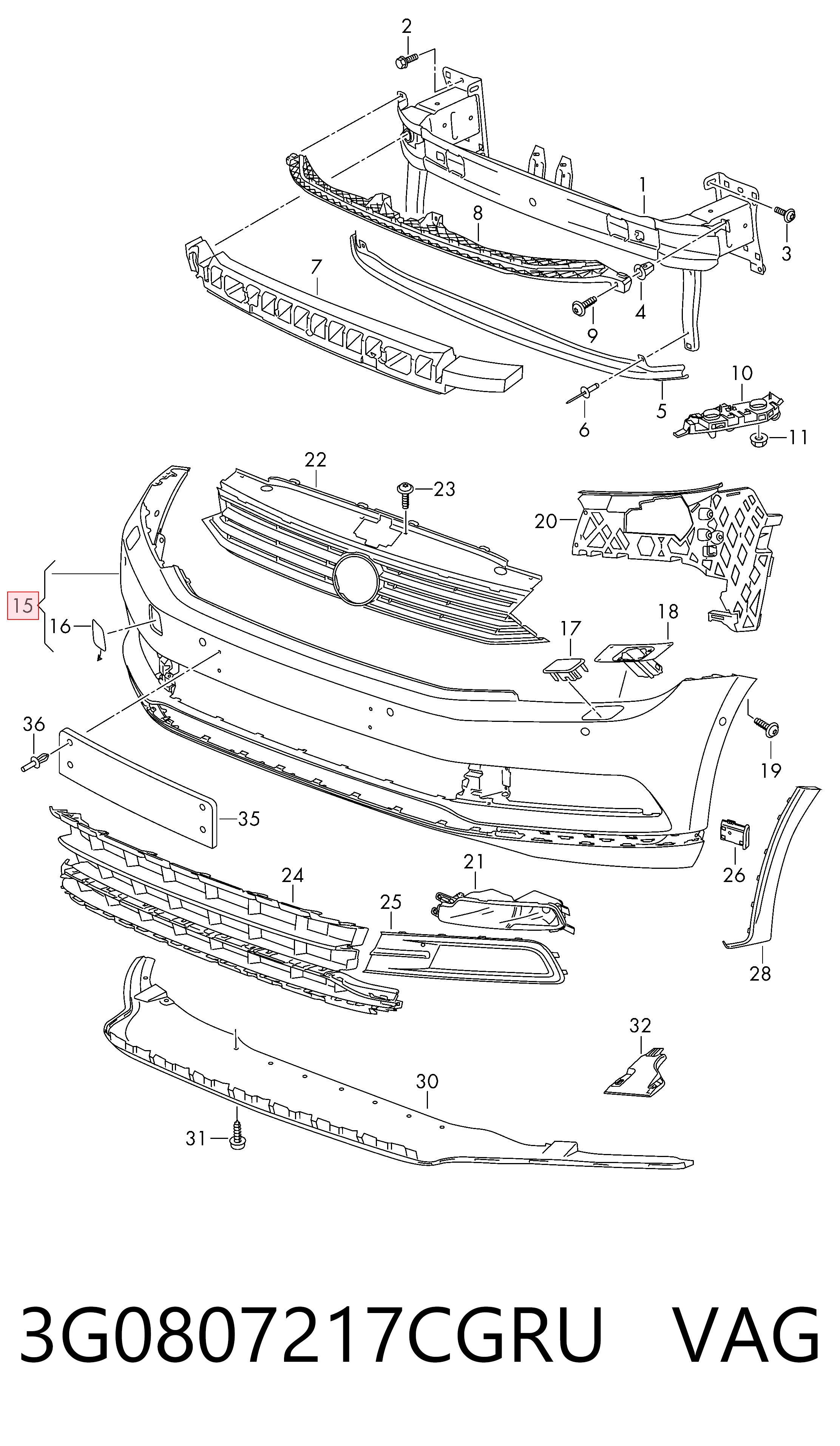 3G0807217CGRU VAG