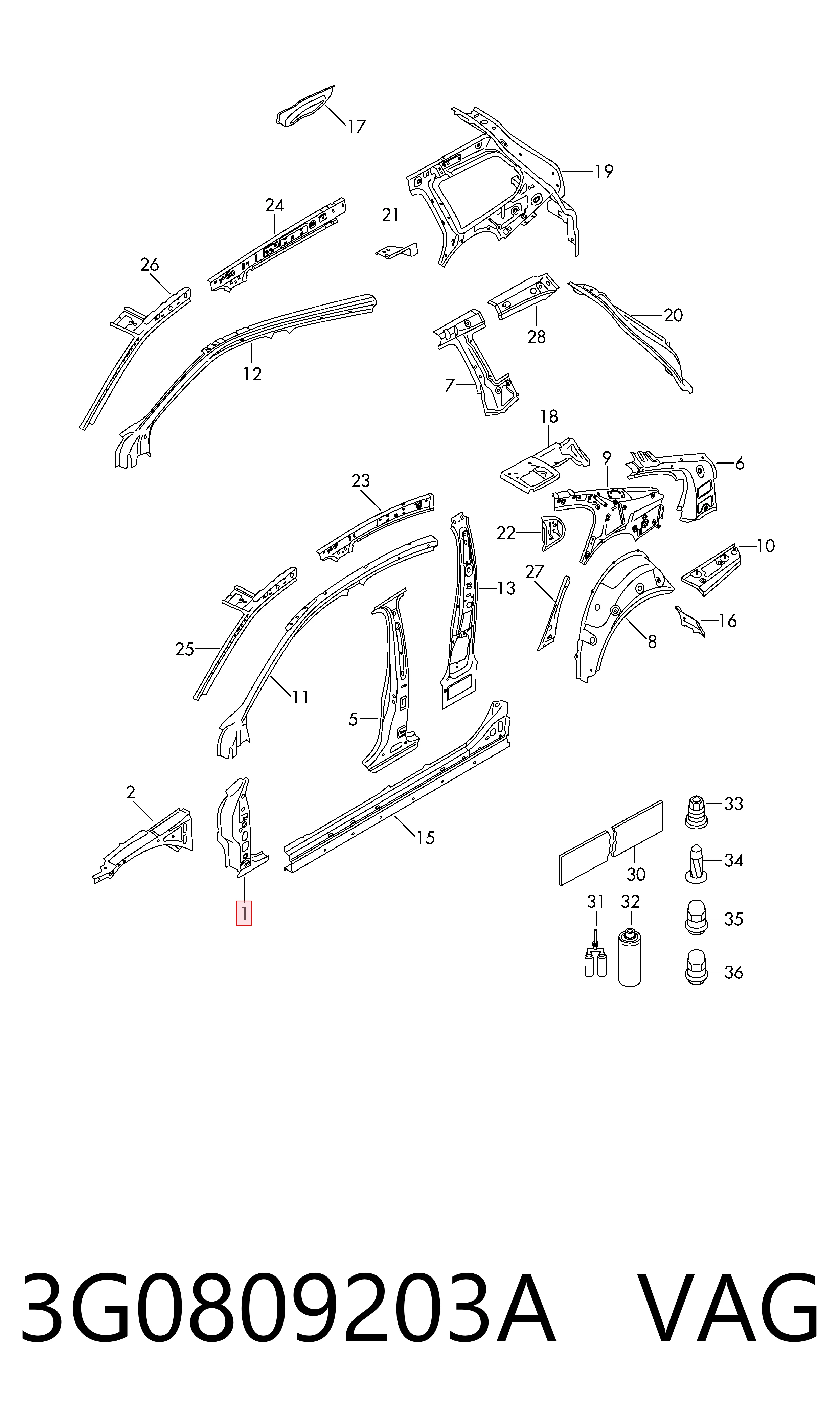 3G0809203A VAG