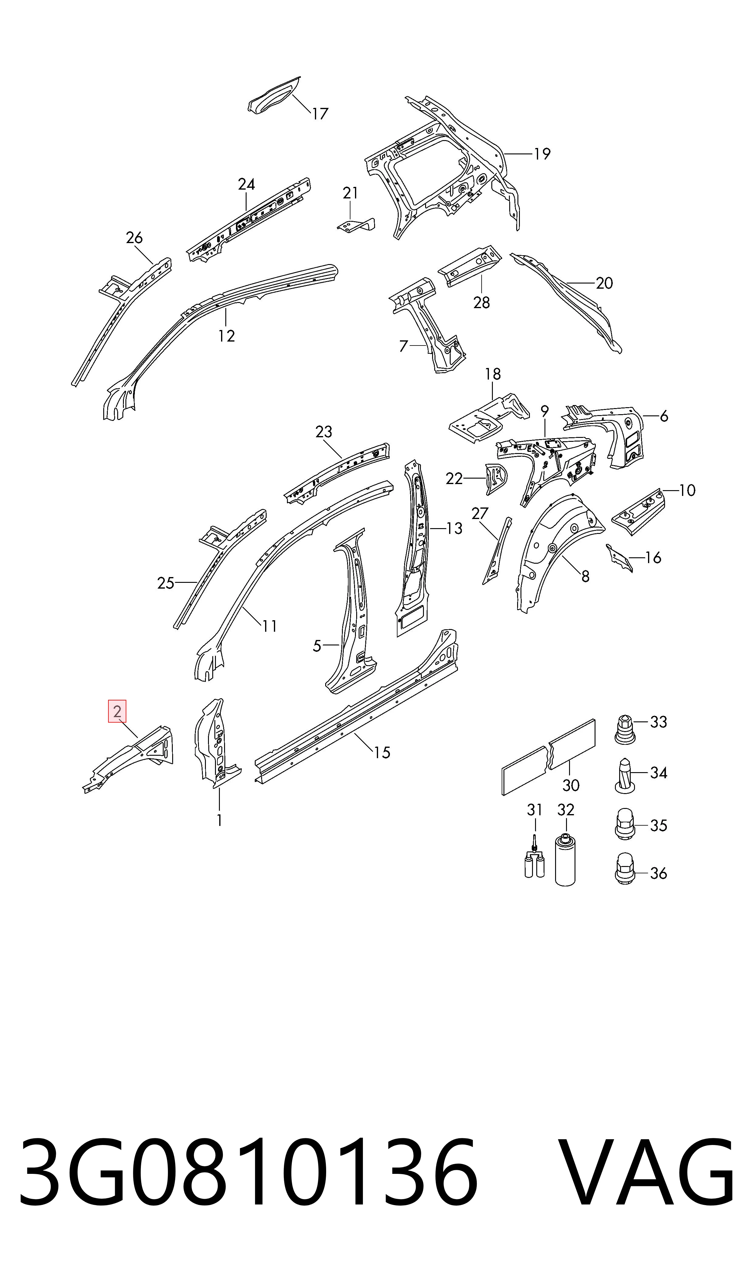 3G0810136 VAG