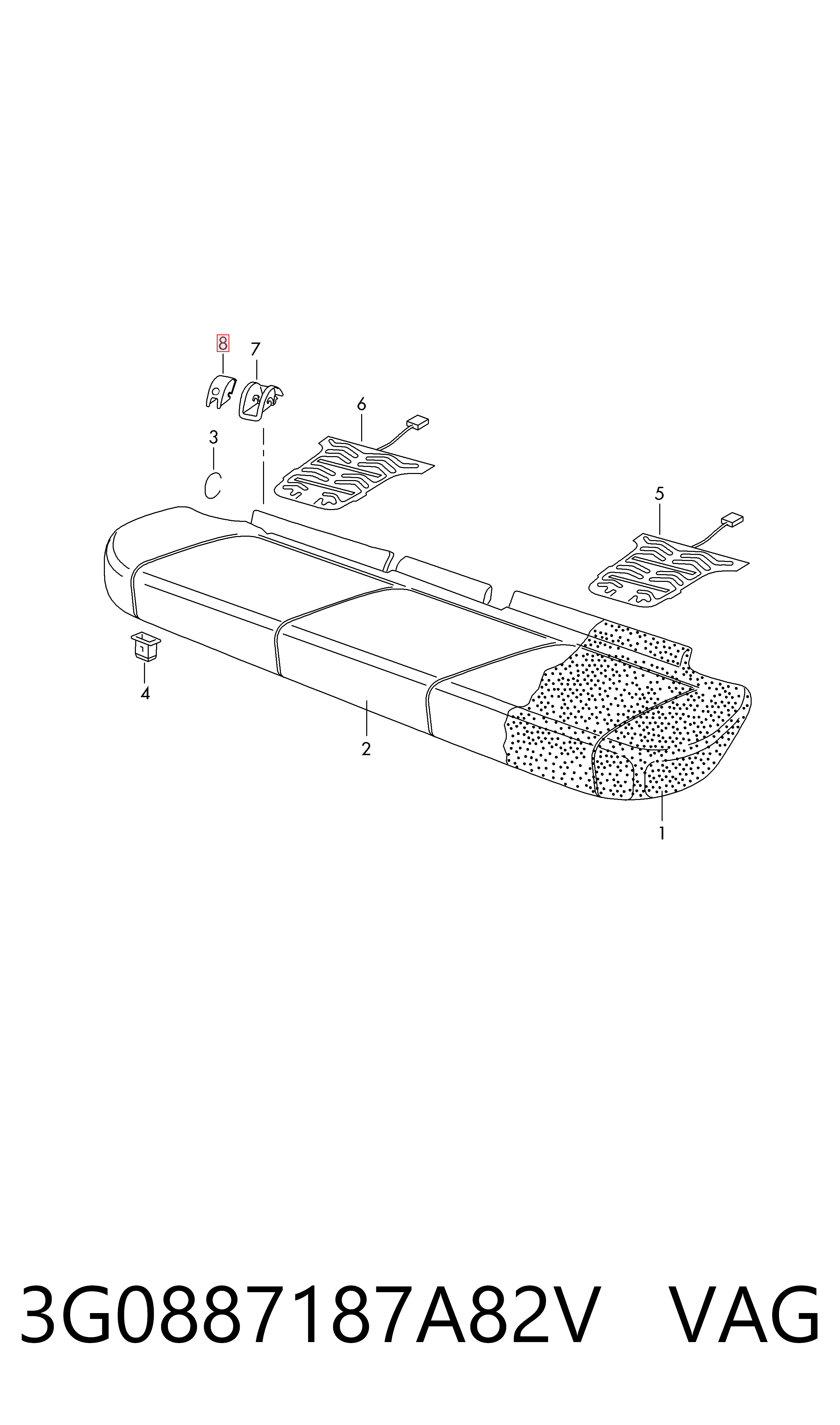 3G0887187A82V VAG