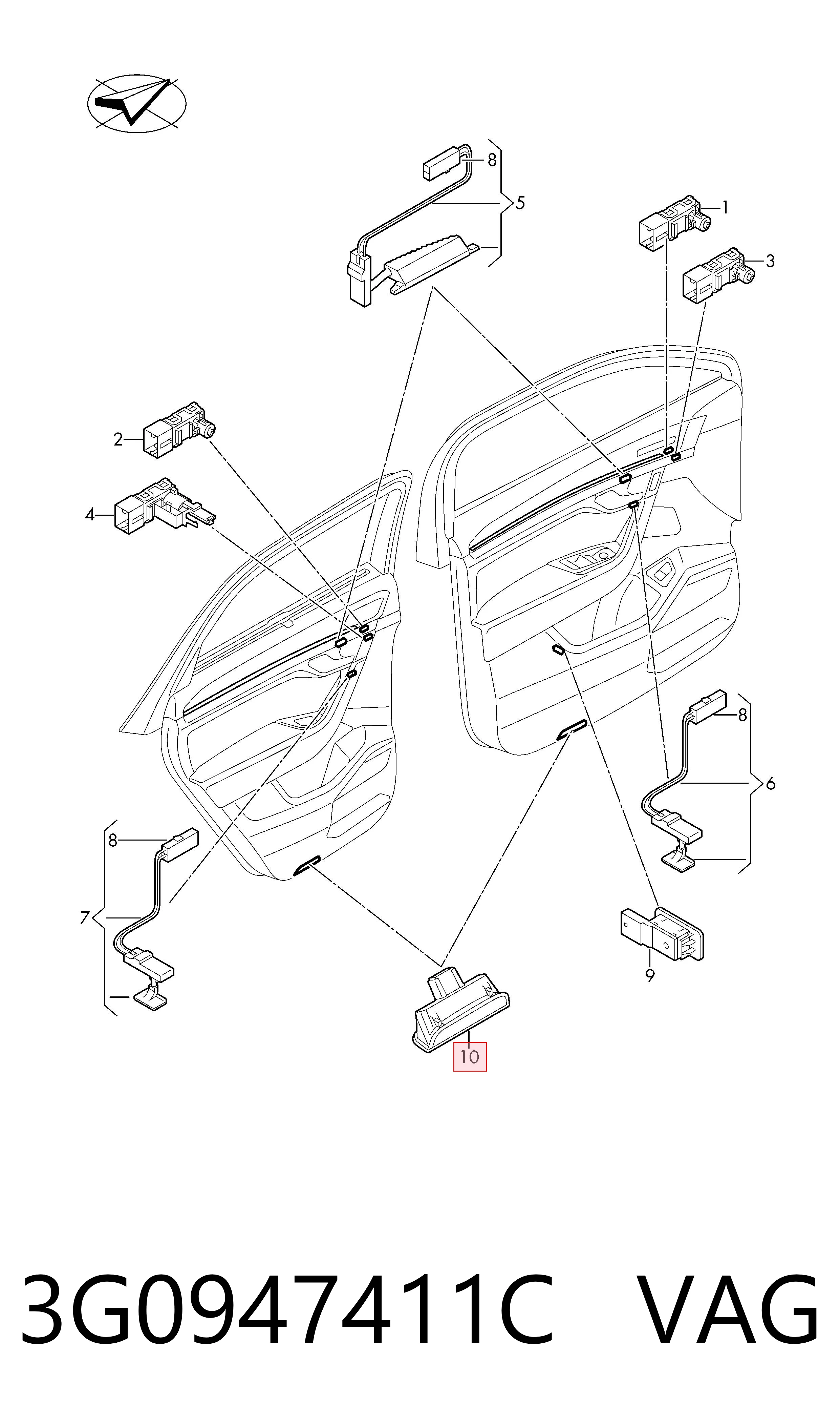 3G0947411C VAG