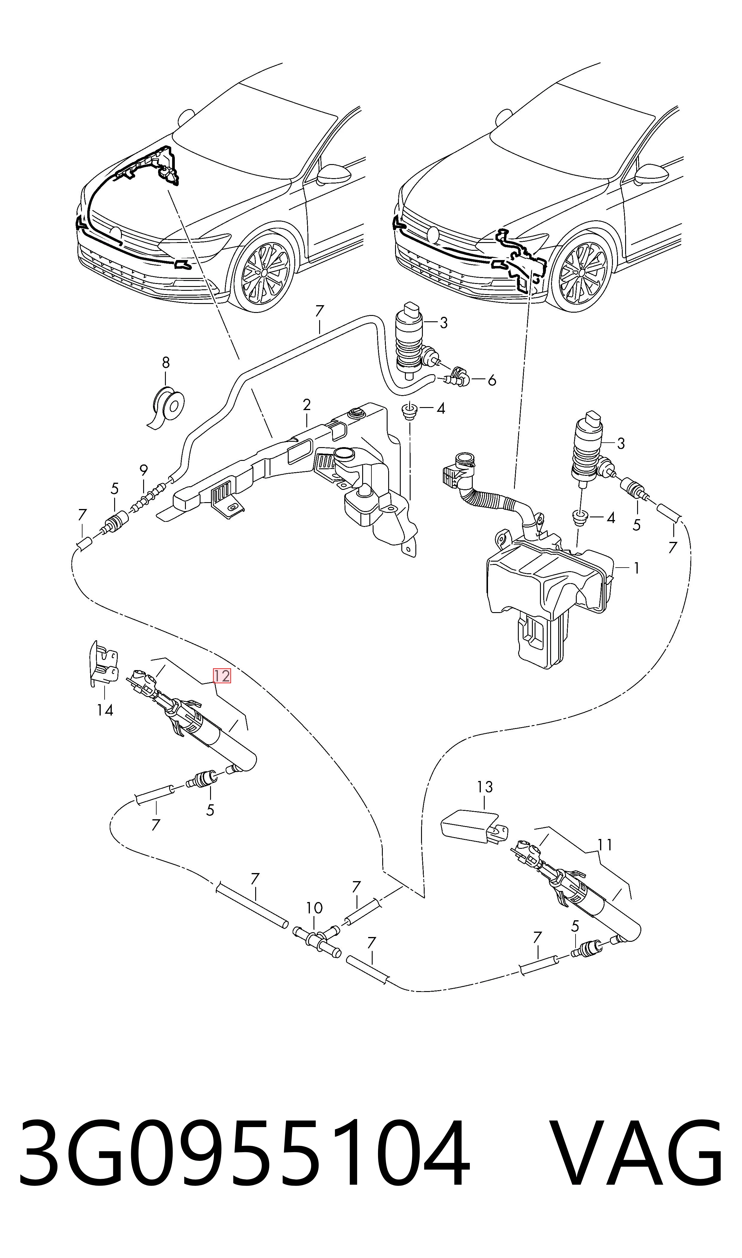 3G0955104 VAG
