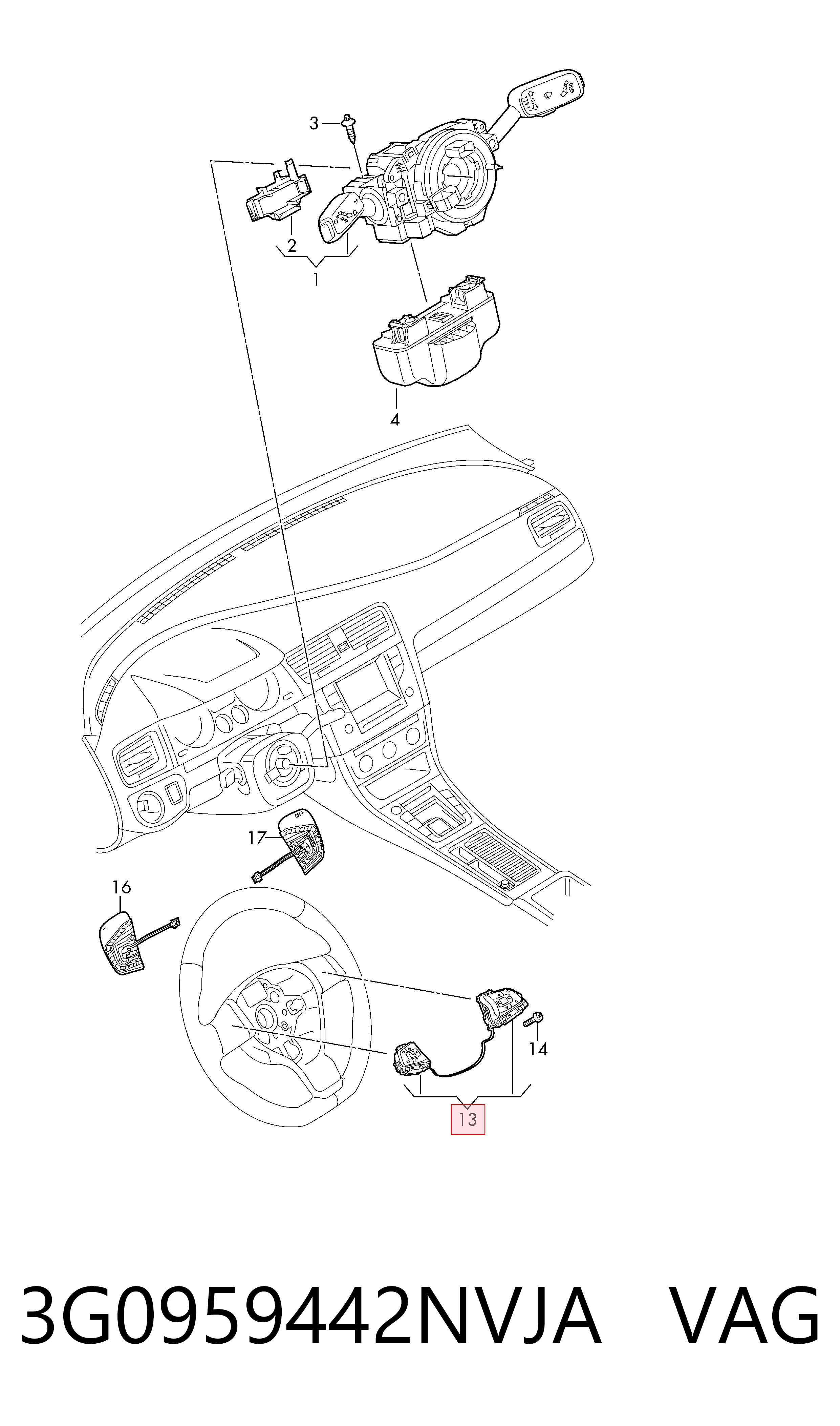  VAG 3G0959442NVJA precio, desde 191,04 EUR