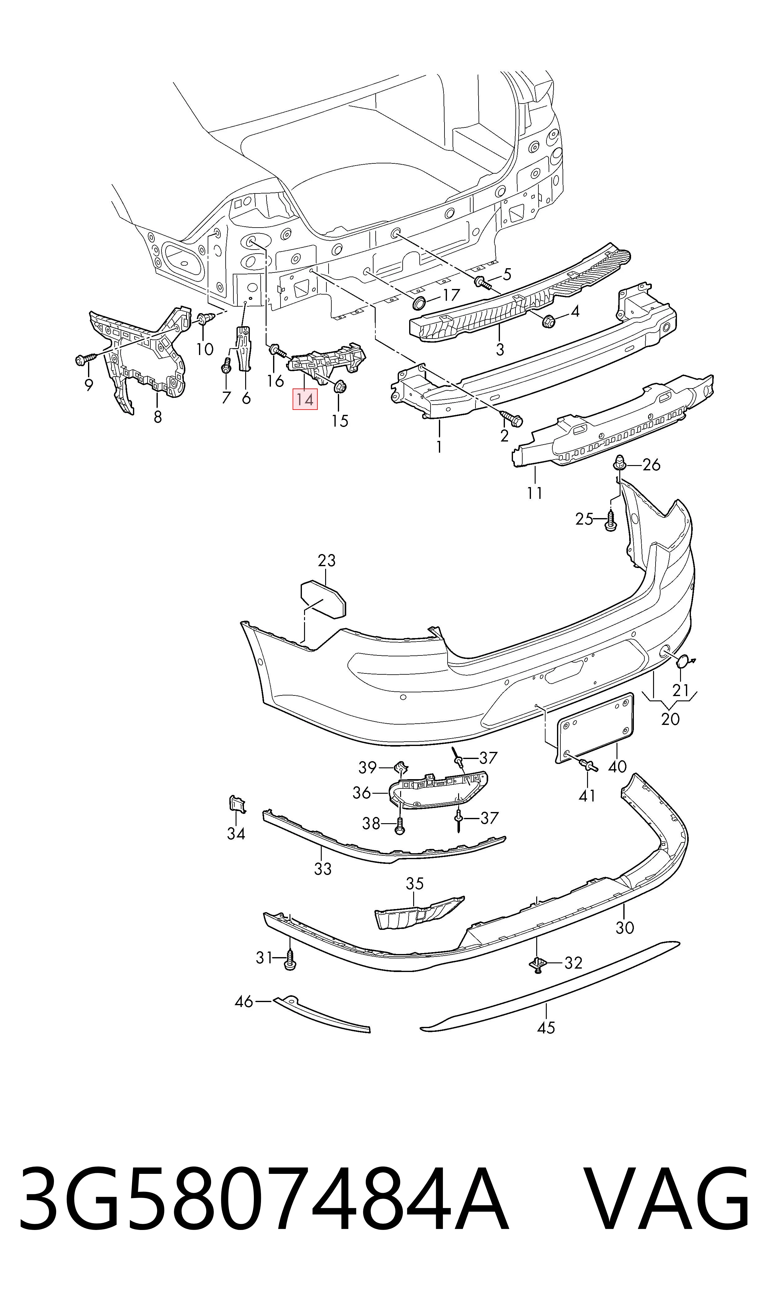 3G5807484A VAG