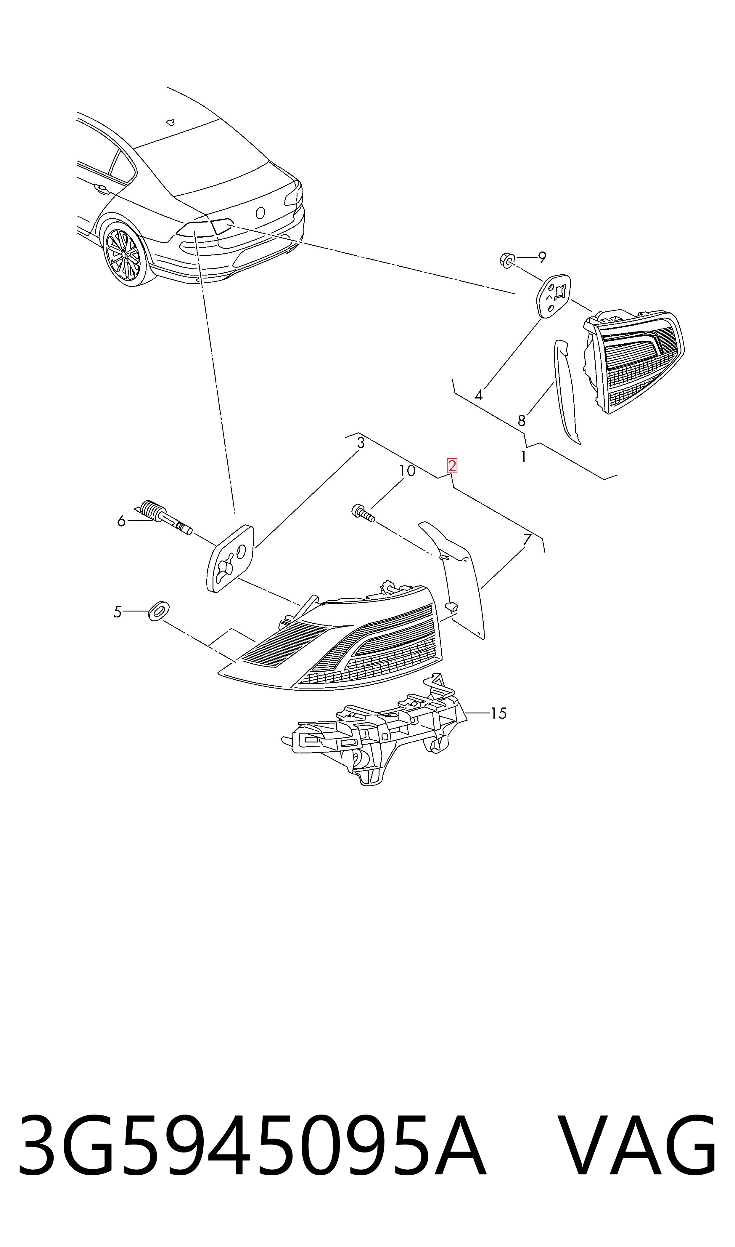 3G5945095A VAG