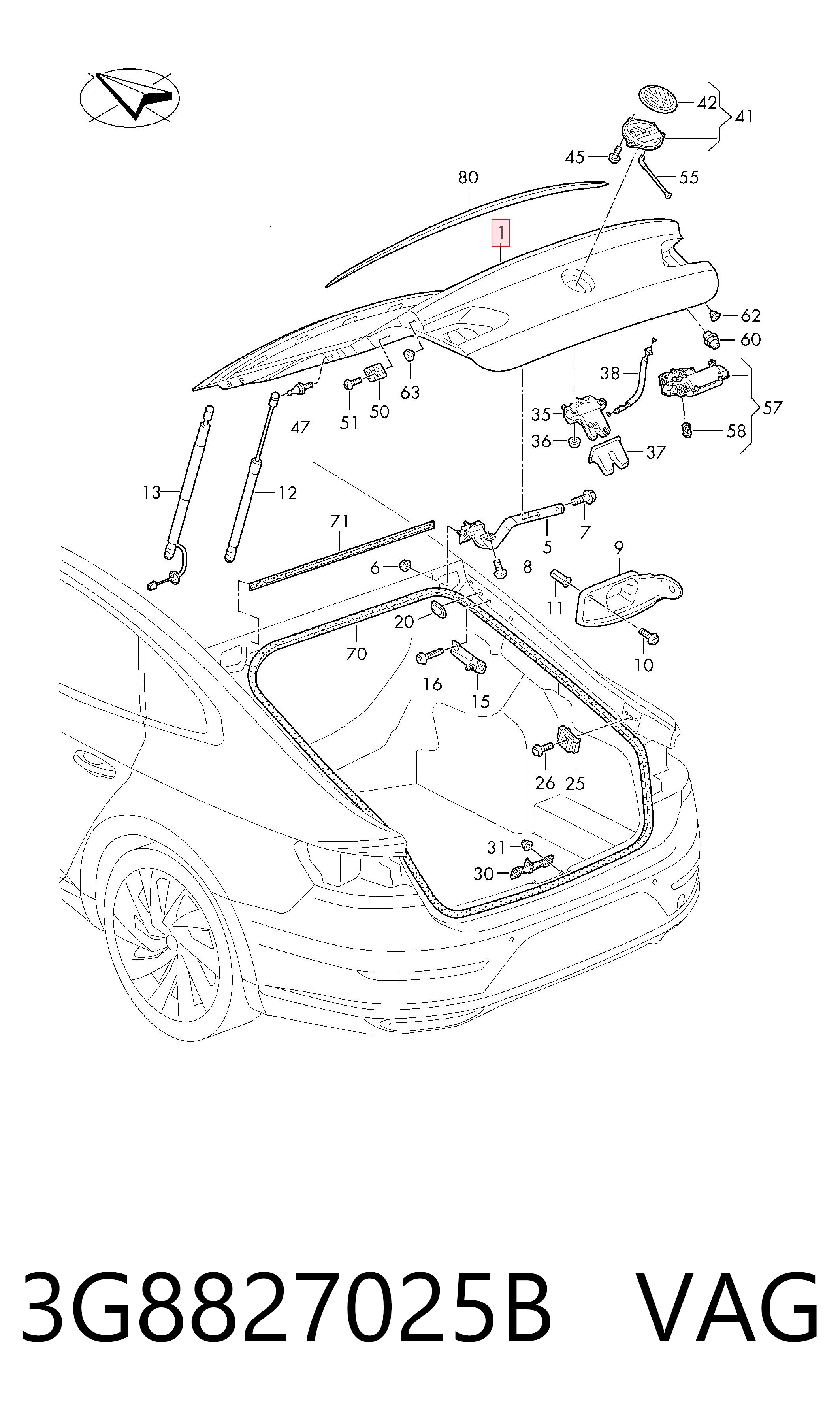 3G8827025B VAG