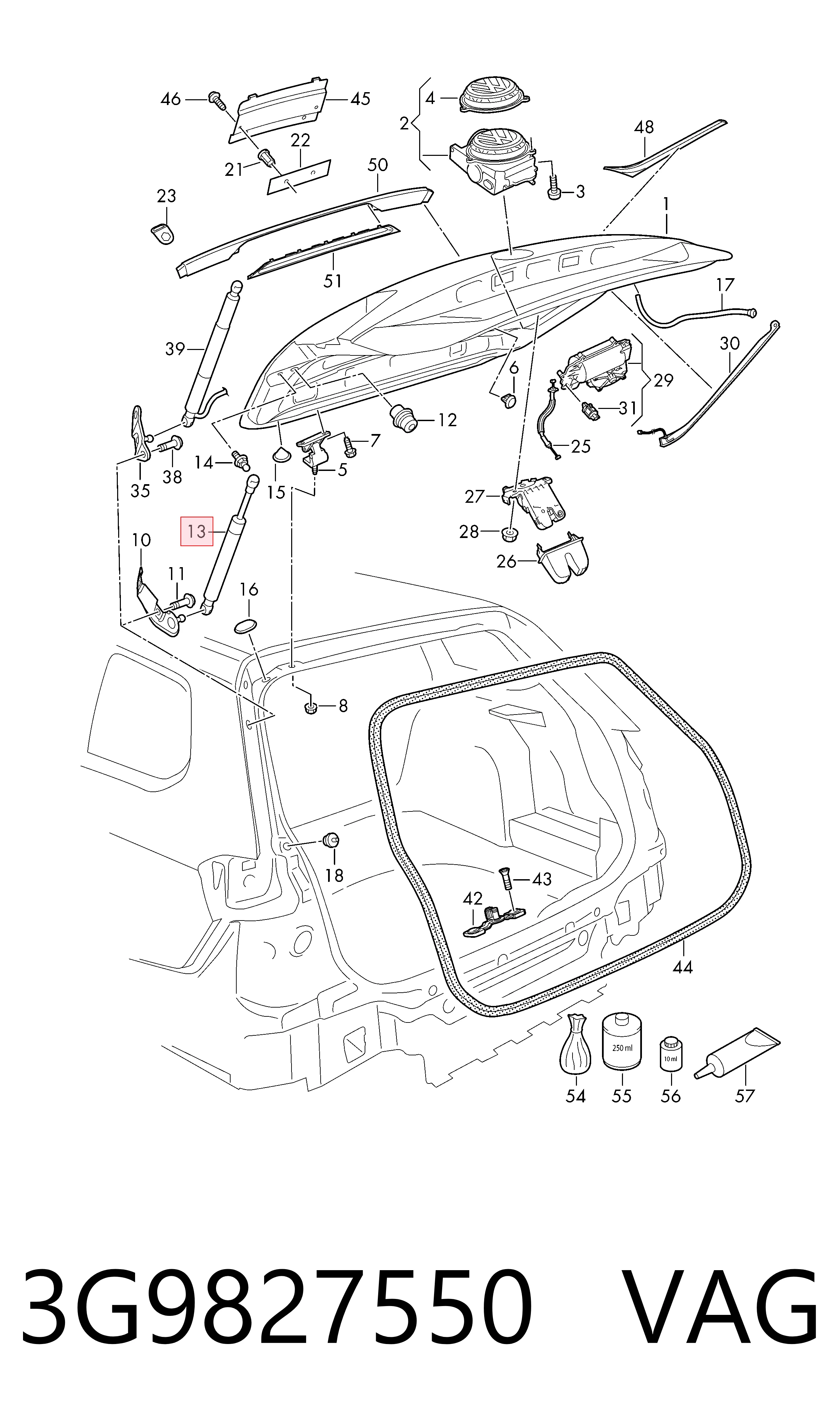 3G9827550 VAG