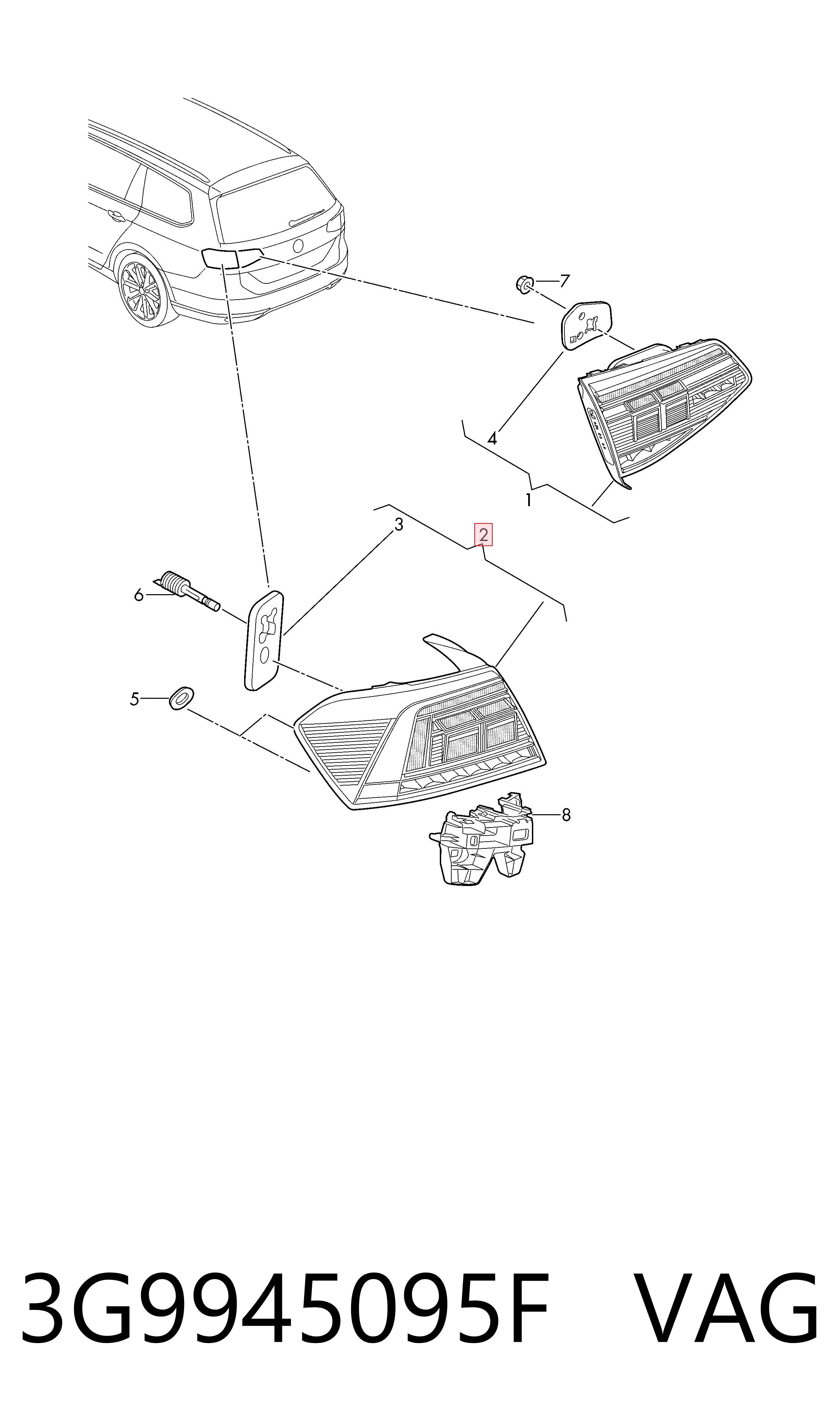 3G9945095F VAG
