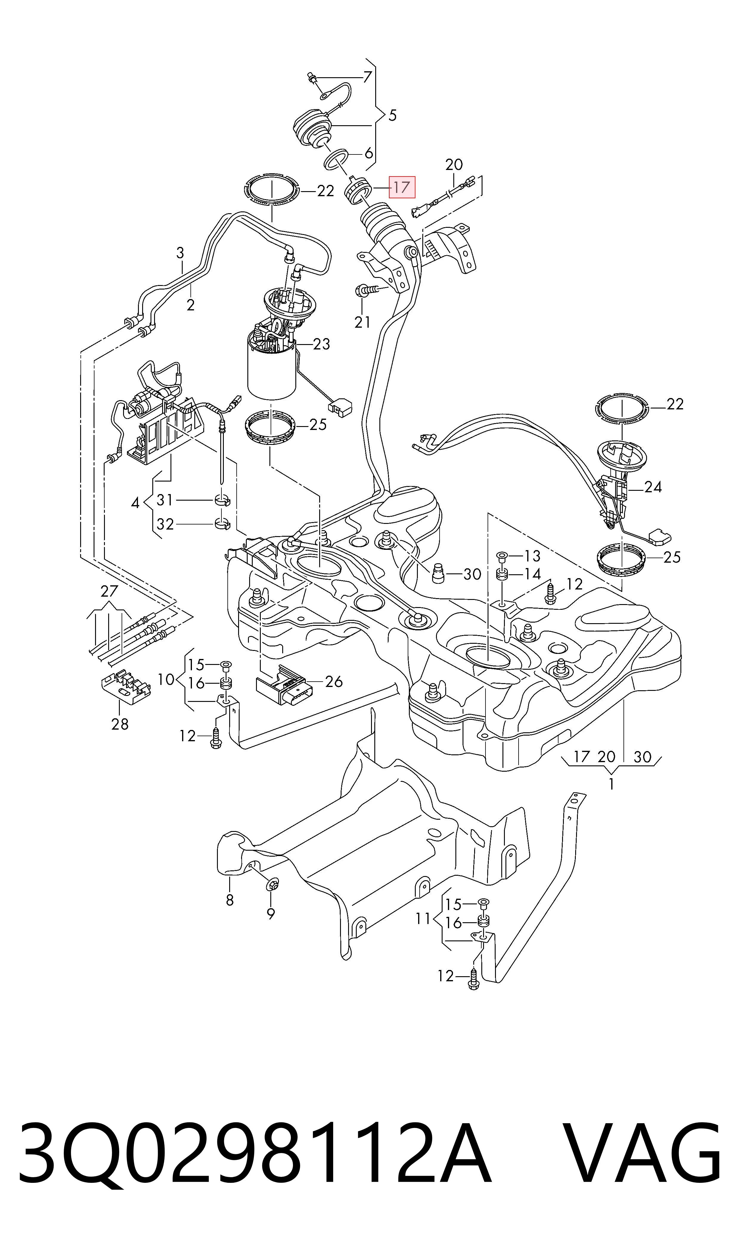 3Q0298112A VAG 