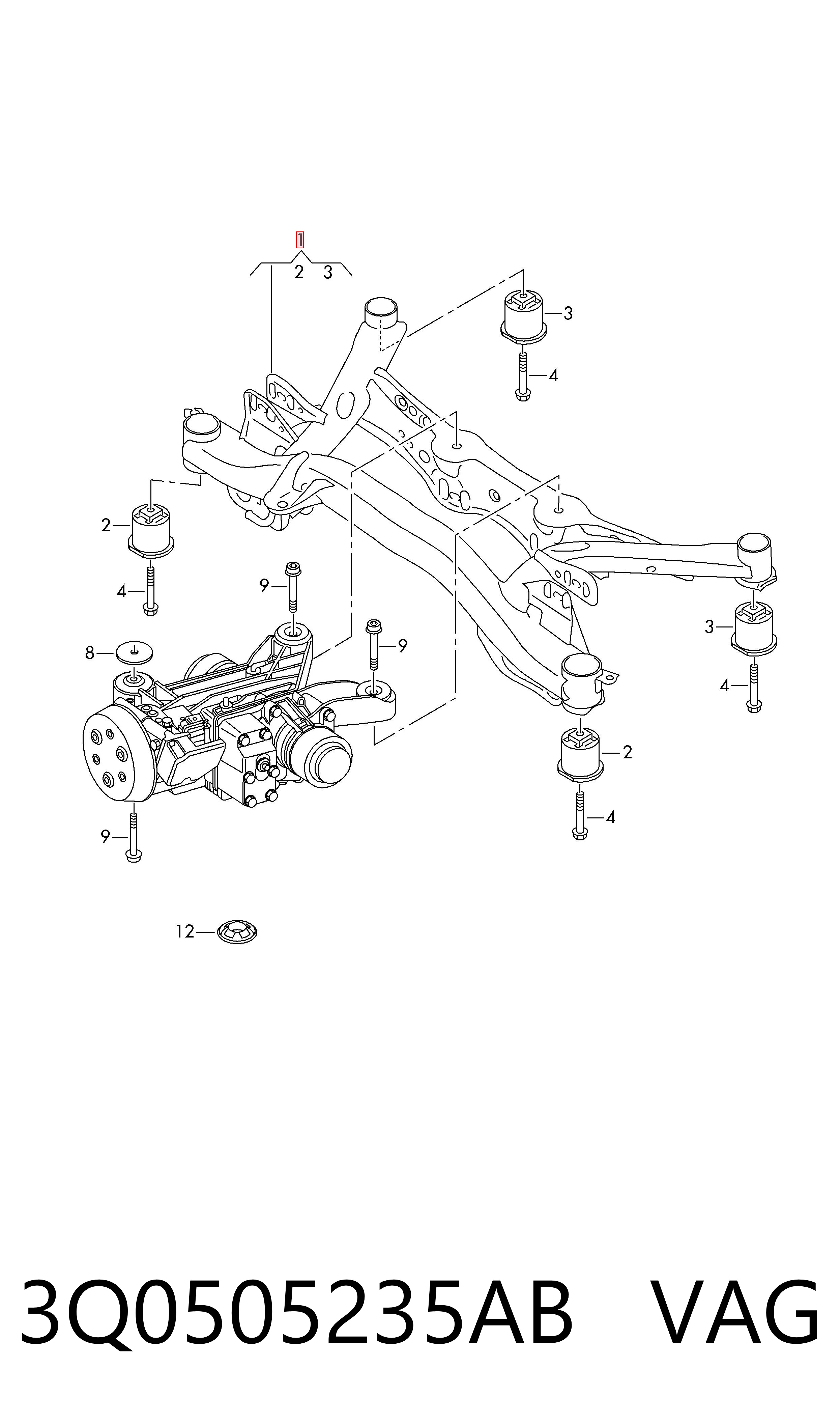 3Q0505235AB VAG