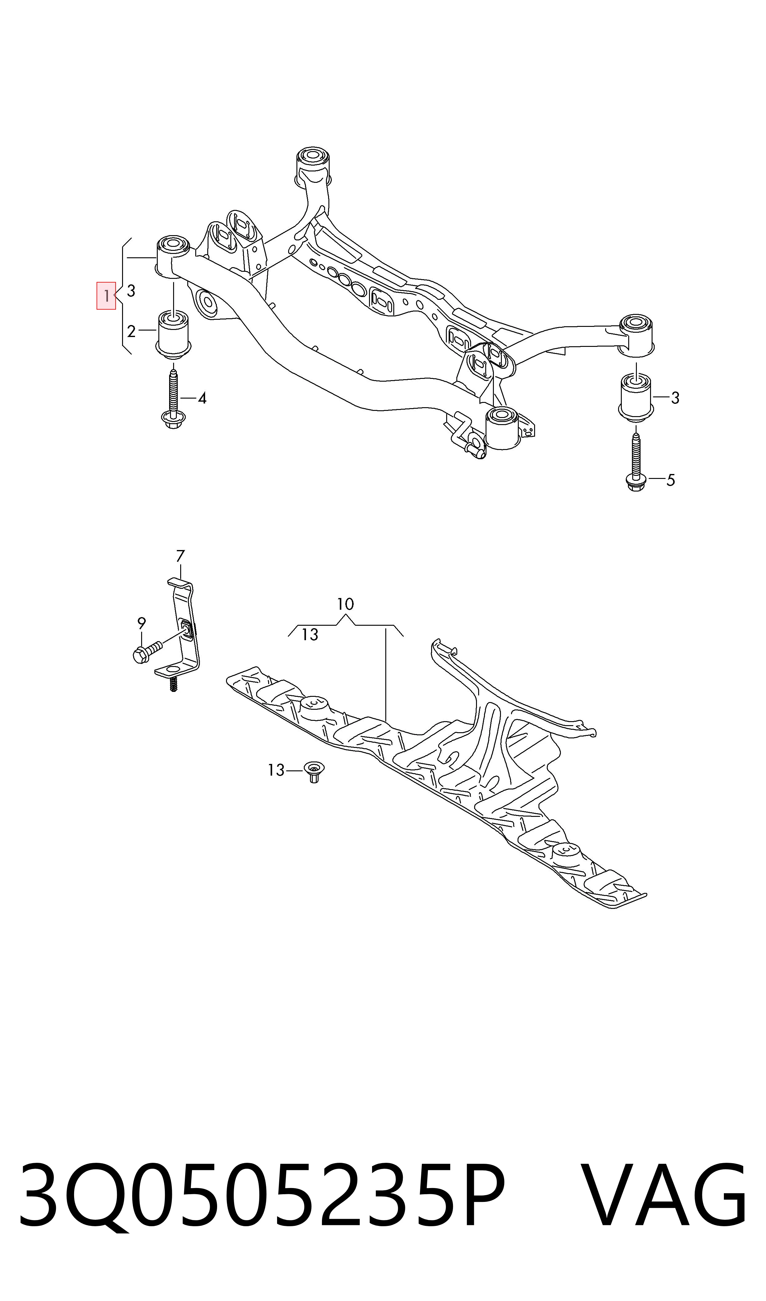 3Q0505235P VAG