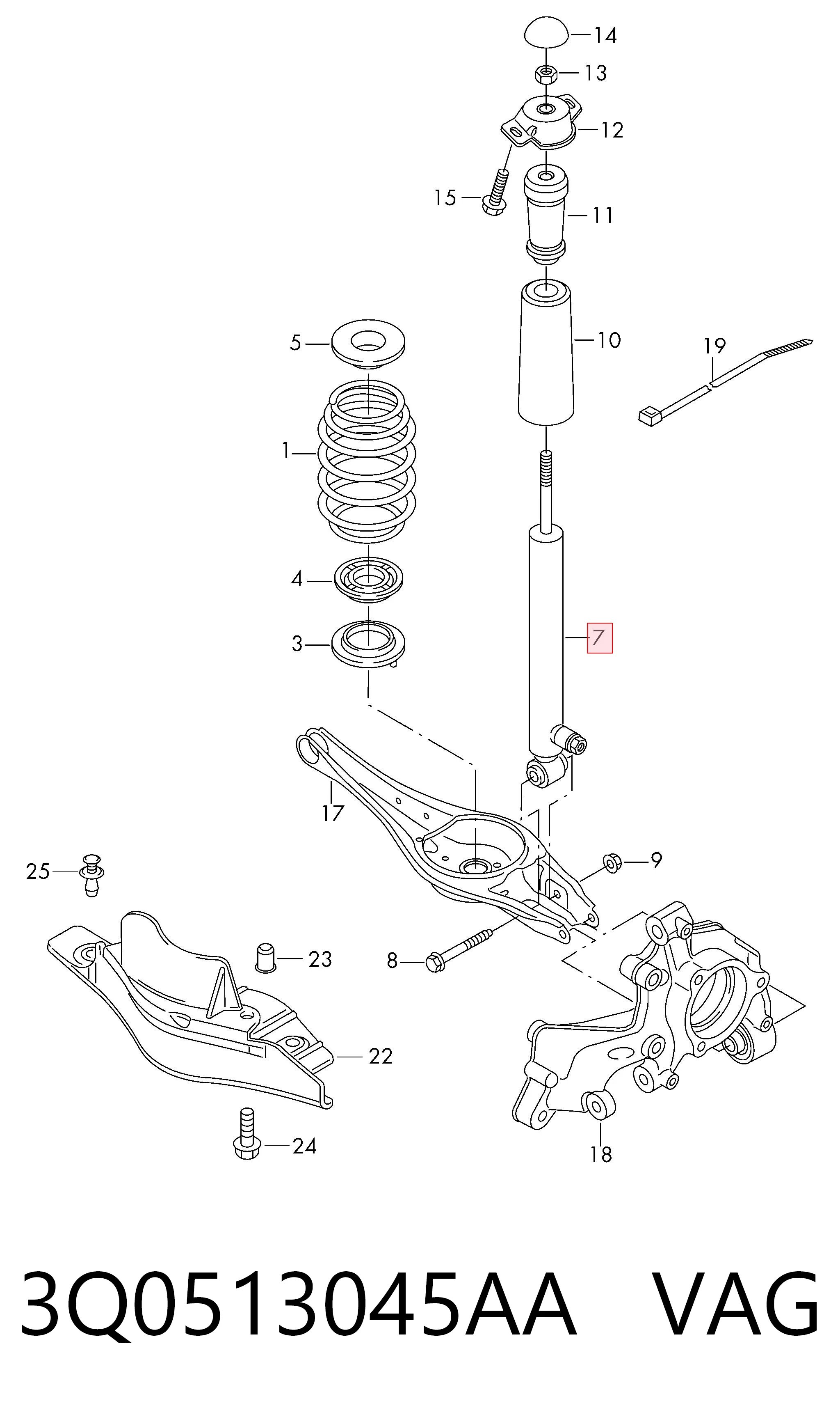 3Q0513045AA VAG
