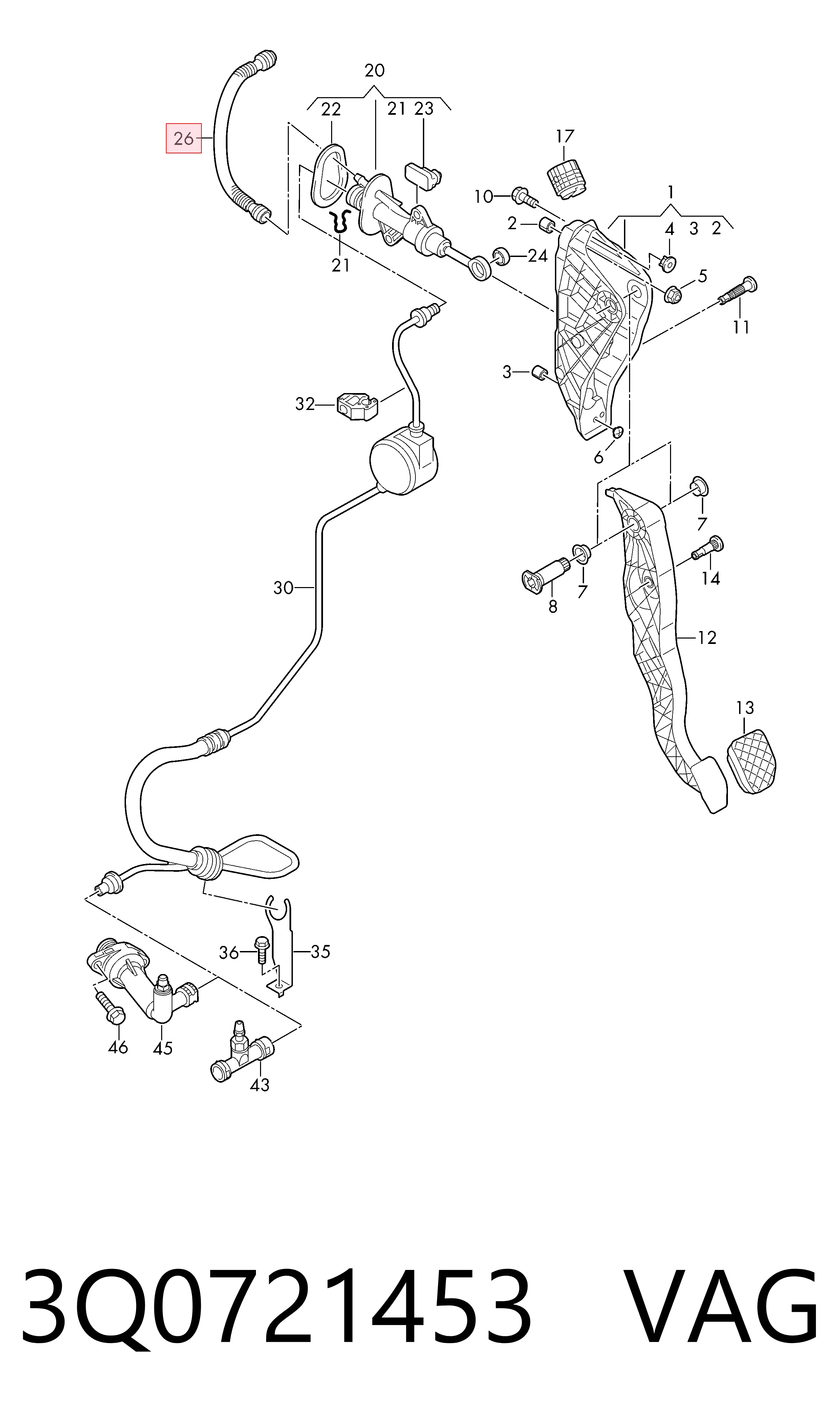 Comprar 3Q0721453 VAG 