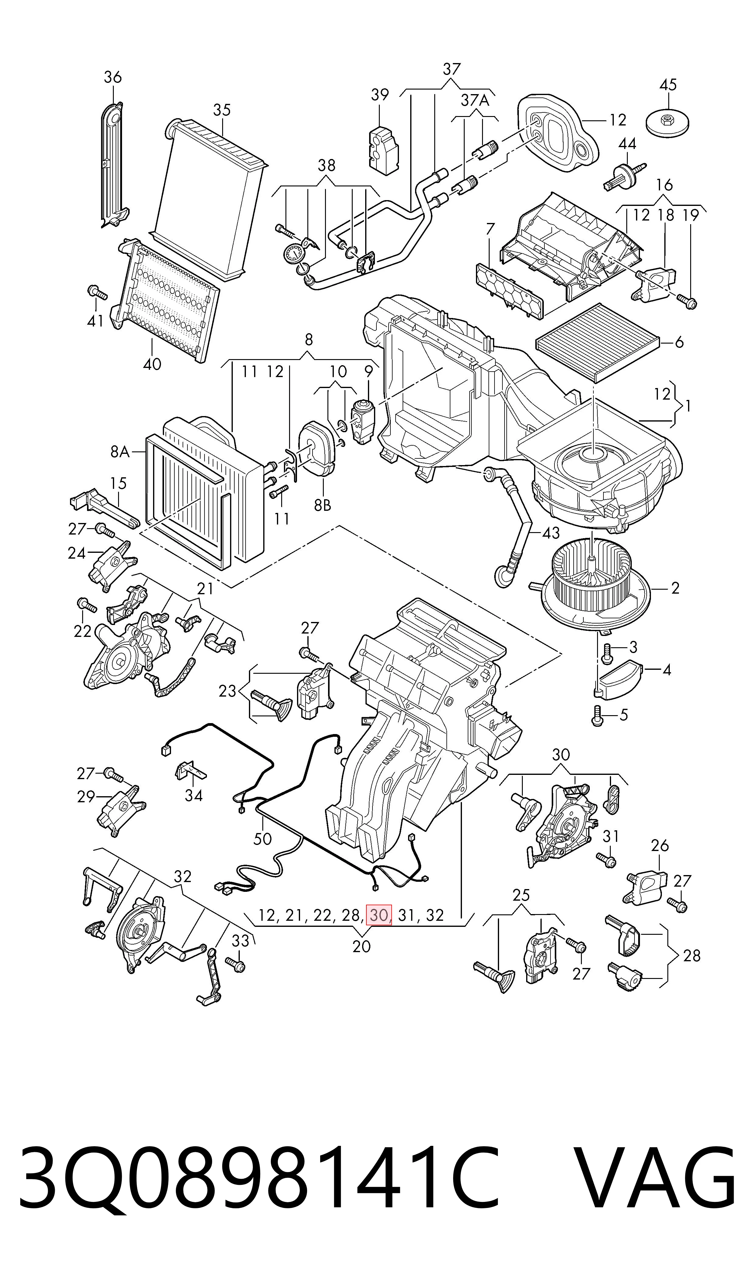 Comprar 3Q0898141C VAG 