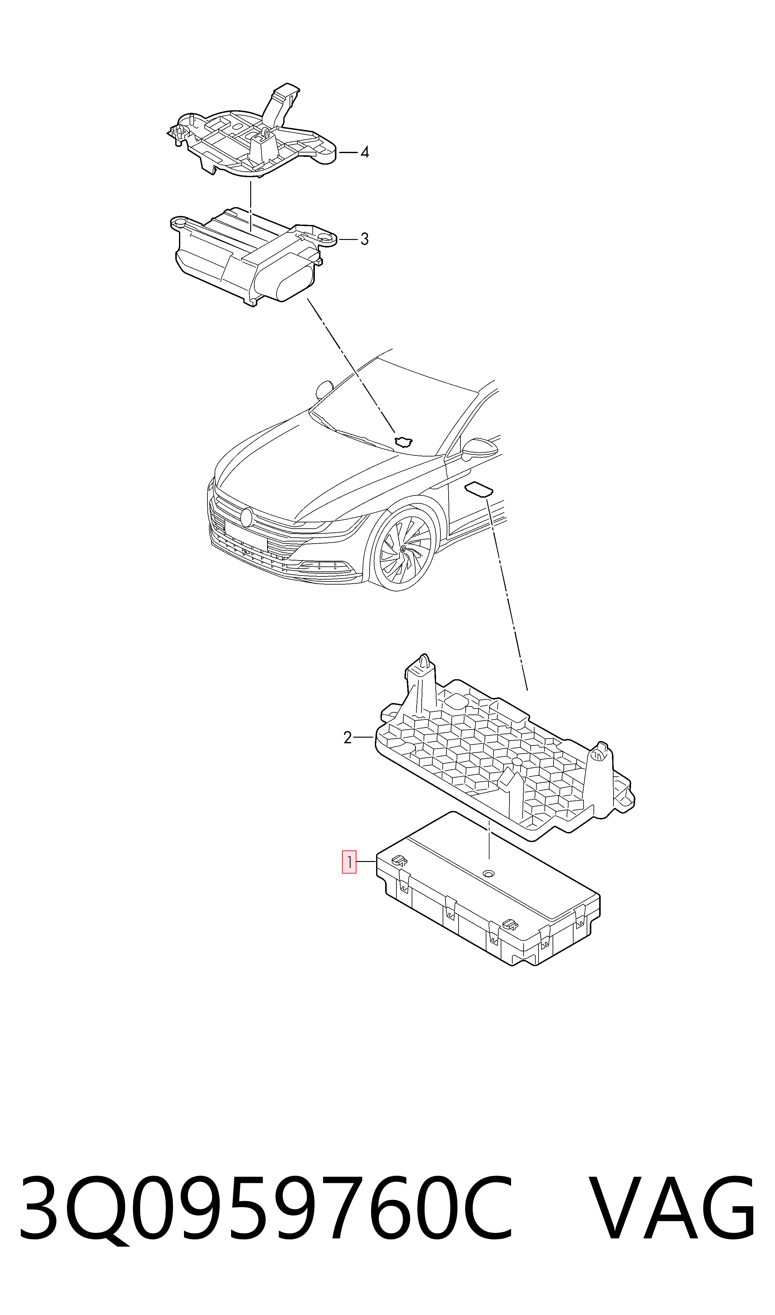  VAG 3Q0959760C precio, desde 199,58 EUR