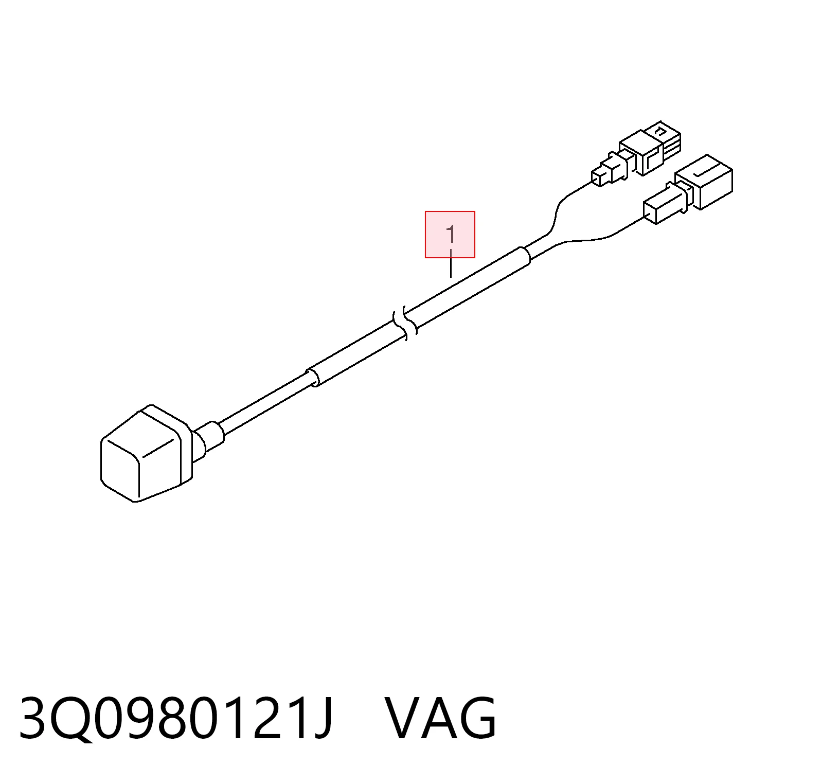 3Q0980121J VAG