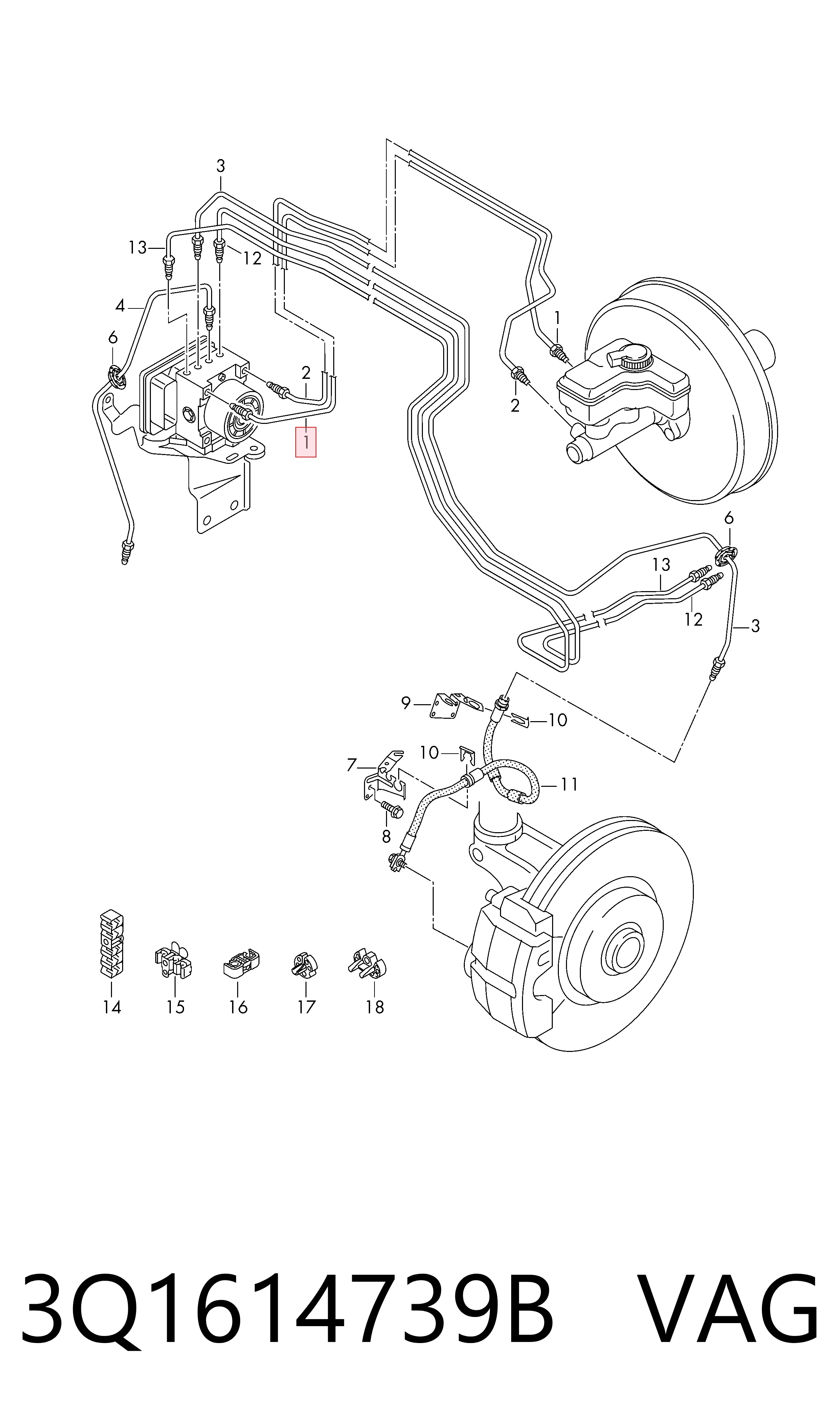 3Q1614739B VAG 