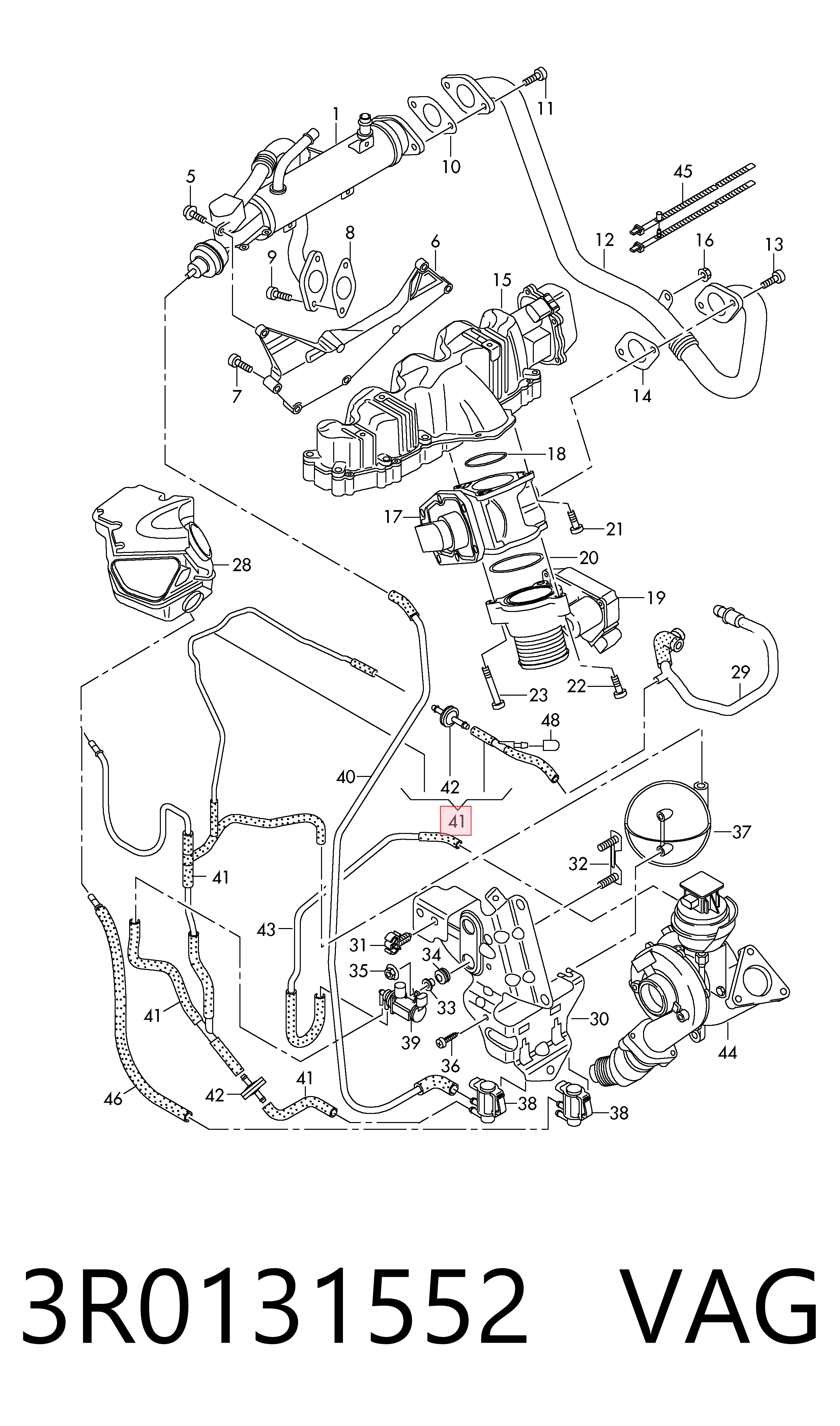 3R0131552 VAG