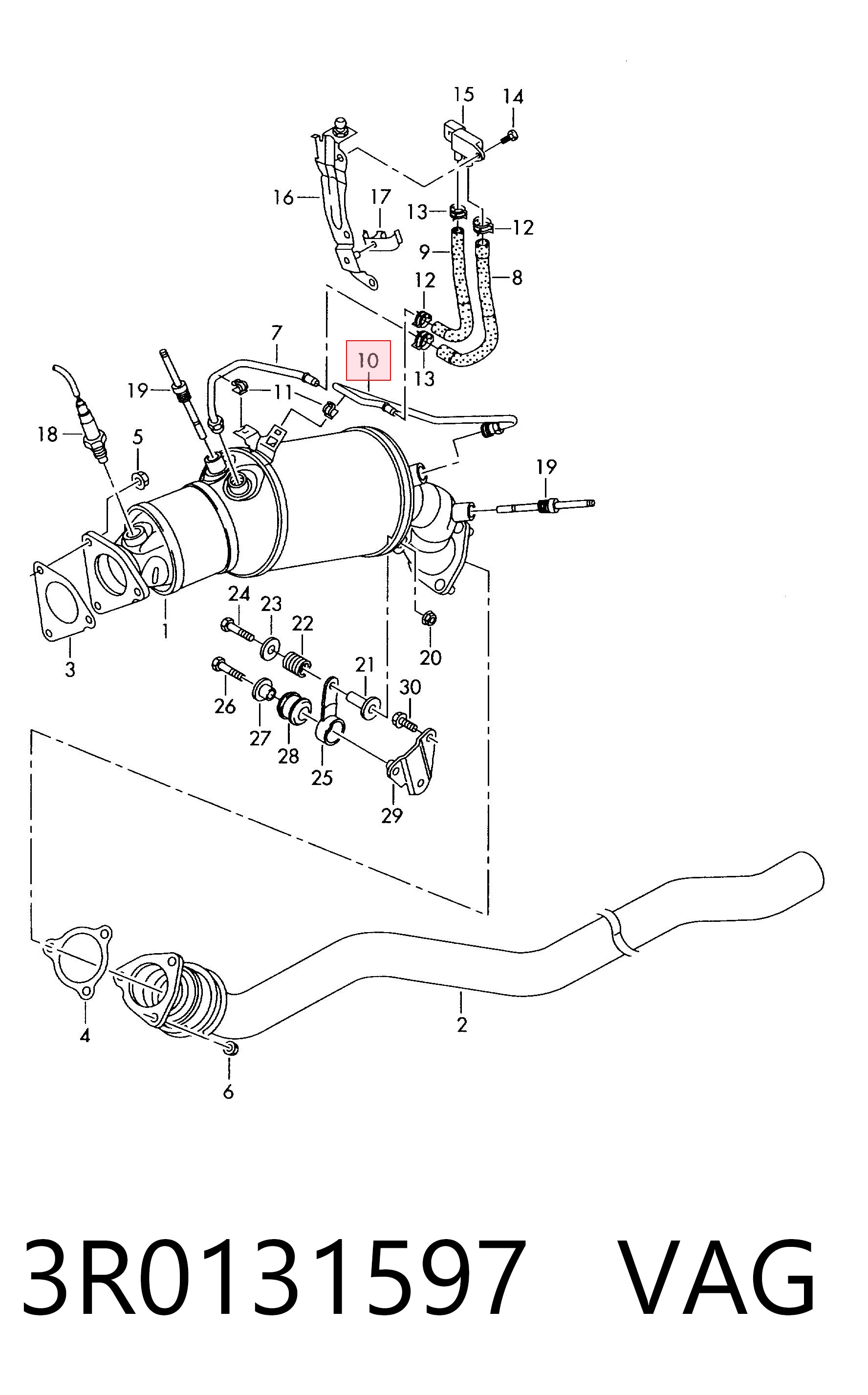 3R0131597 VAG