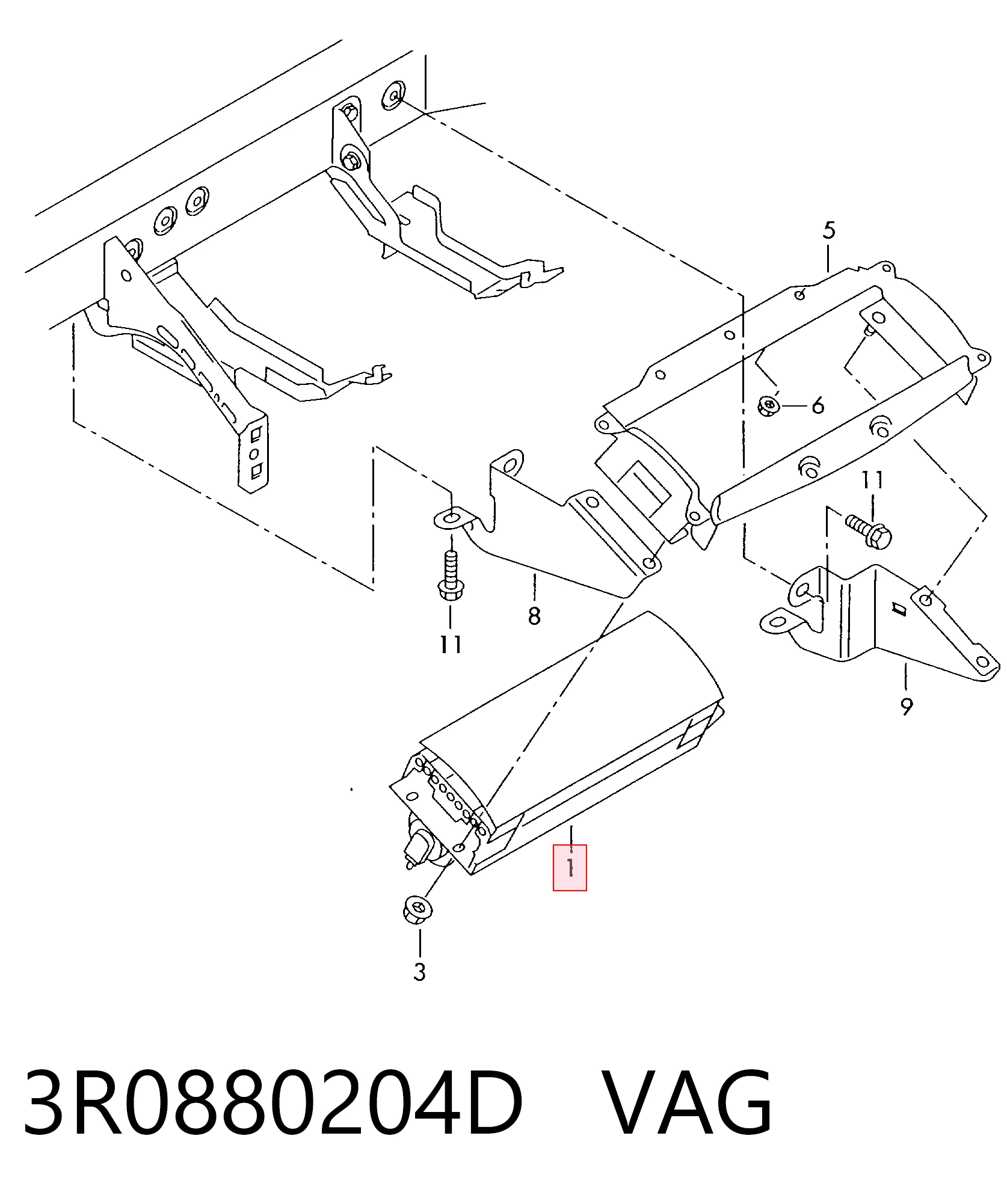 3R0880204D VAG