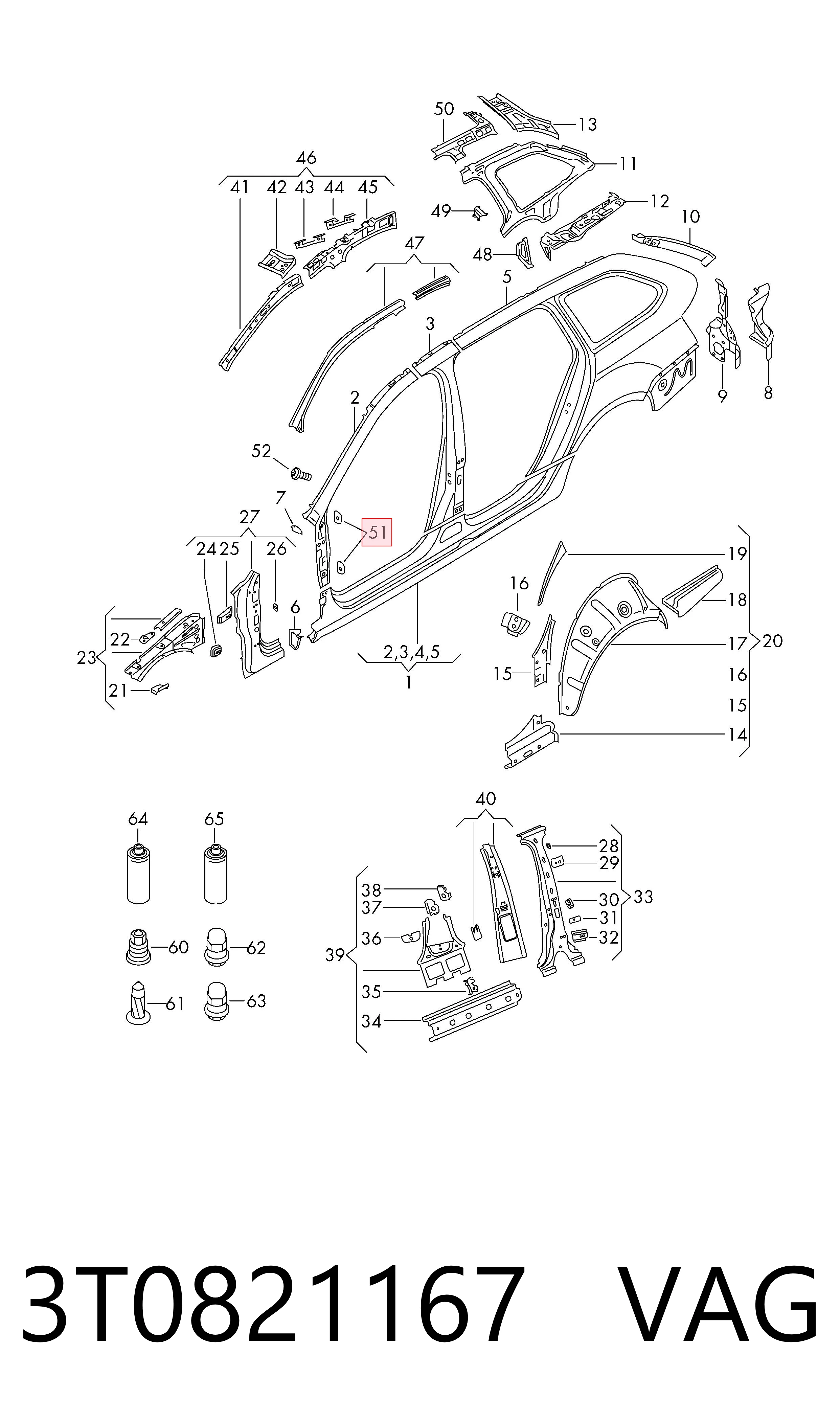 3T0821167 VAG 