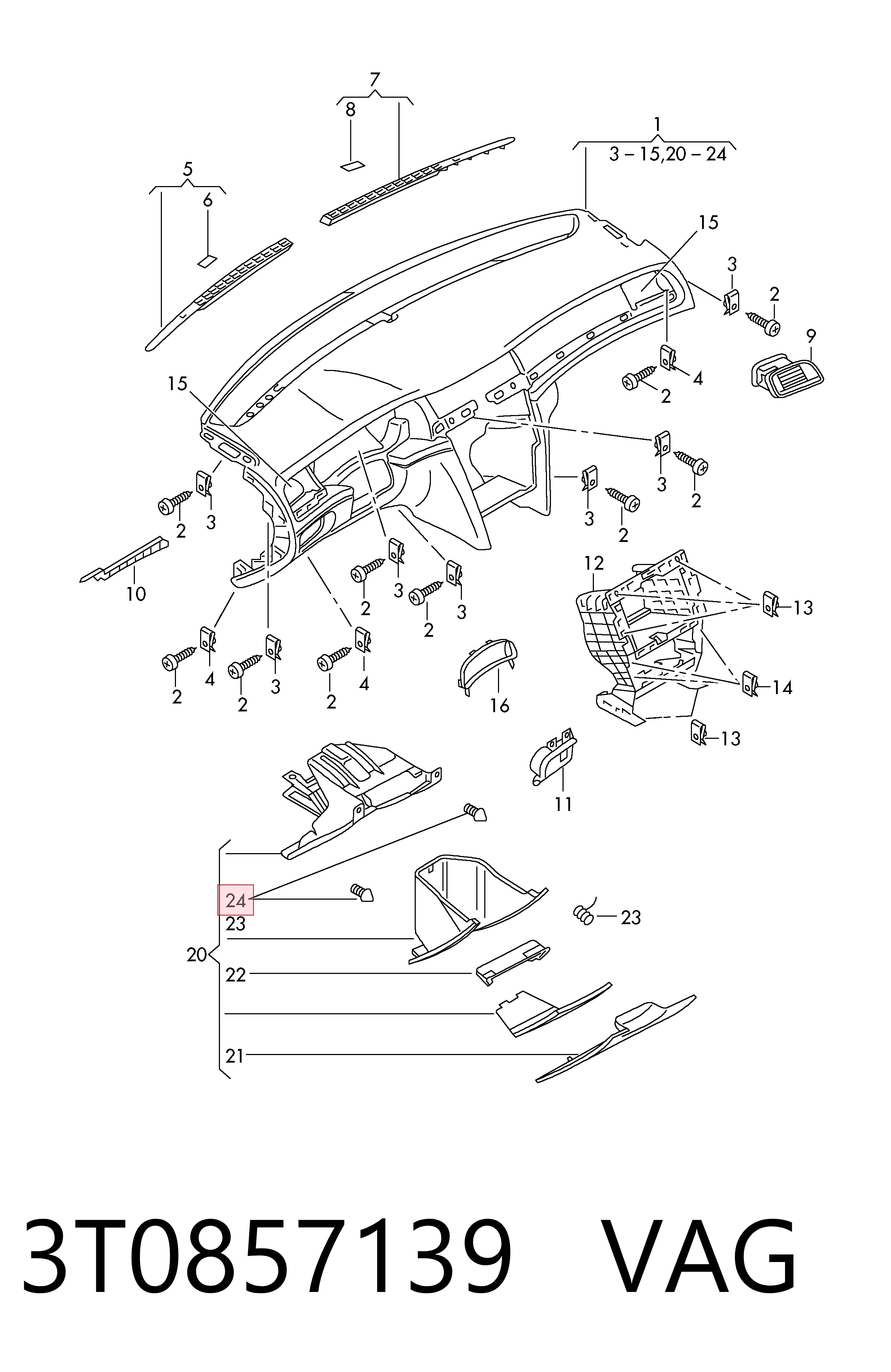 3T0857139 VAG 