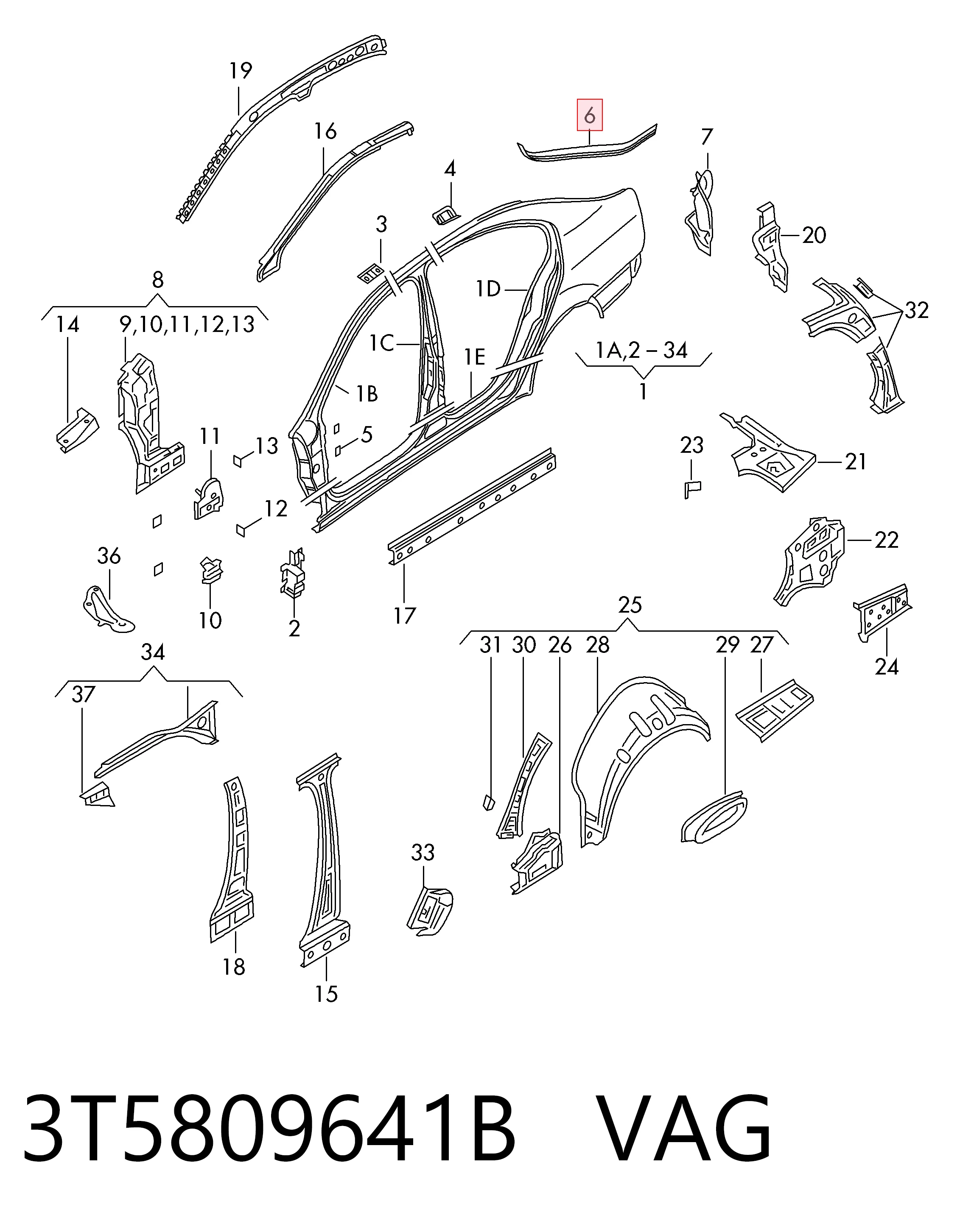 3T5809641B VAG