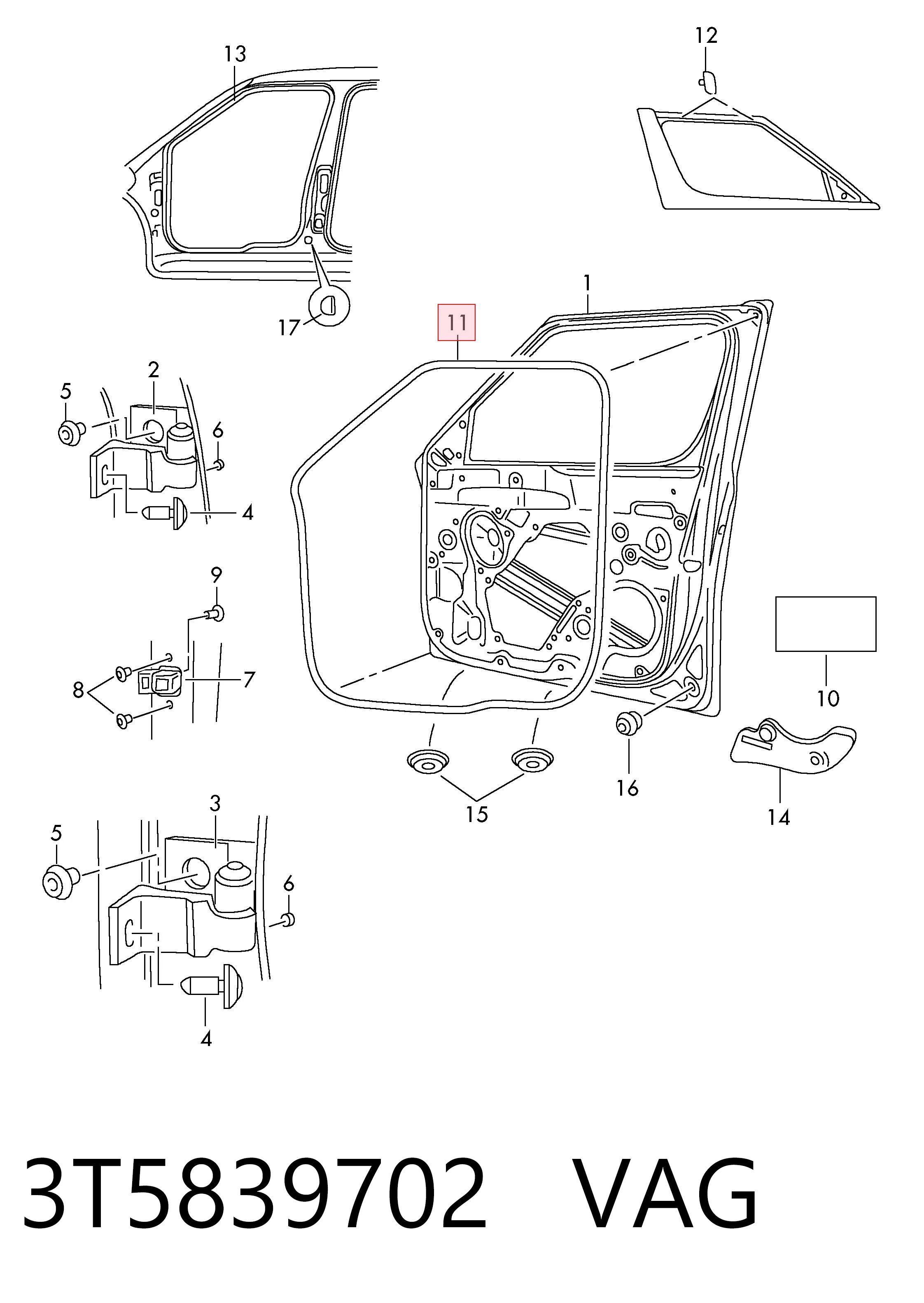 3T5839702 VAG