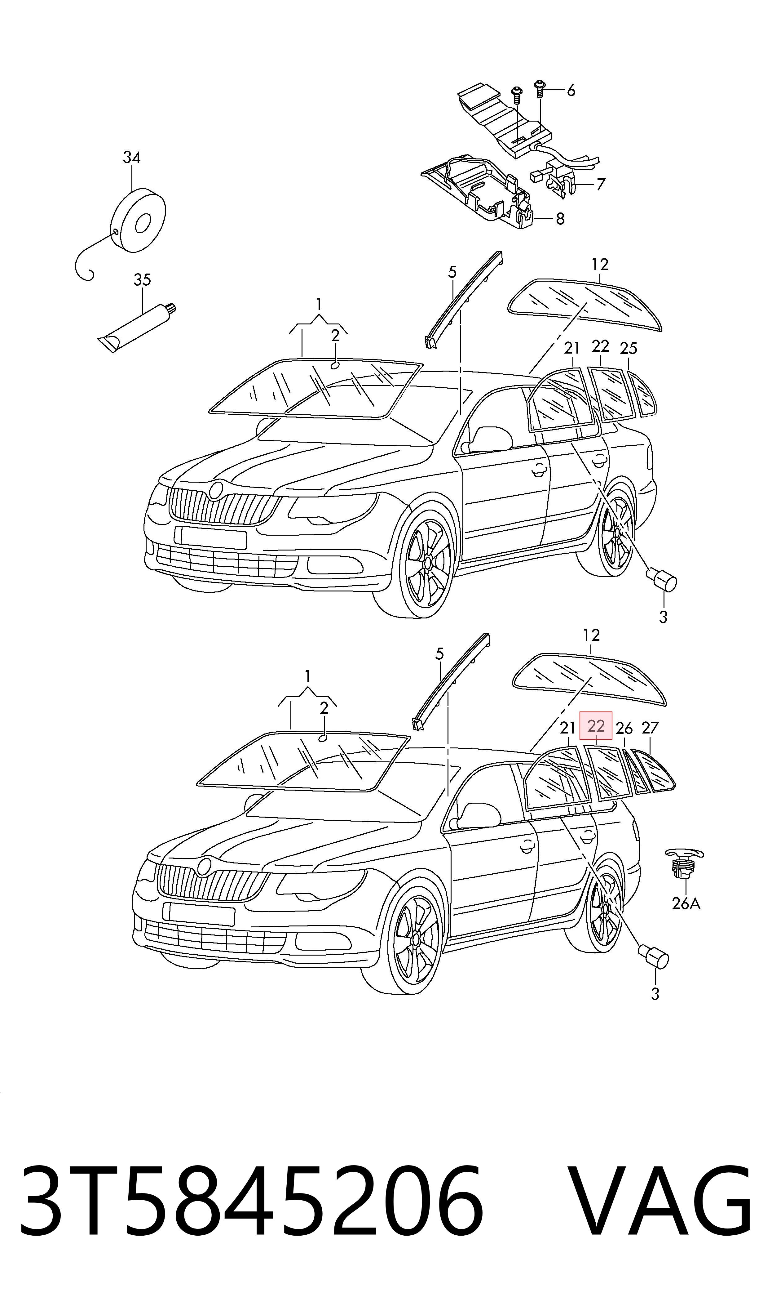 3T5845206 VAG