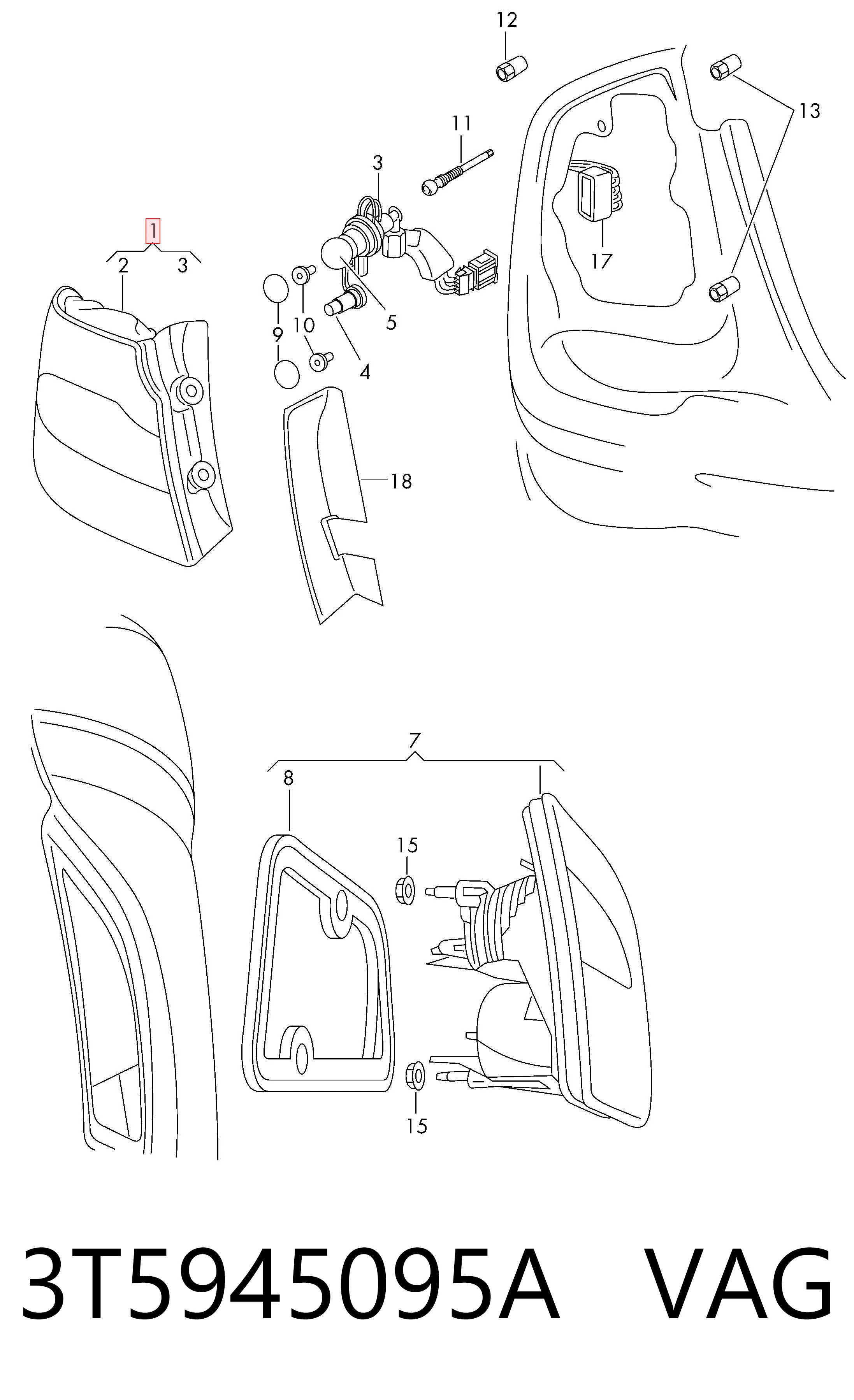 3T5945095A VAG