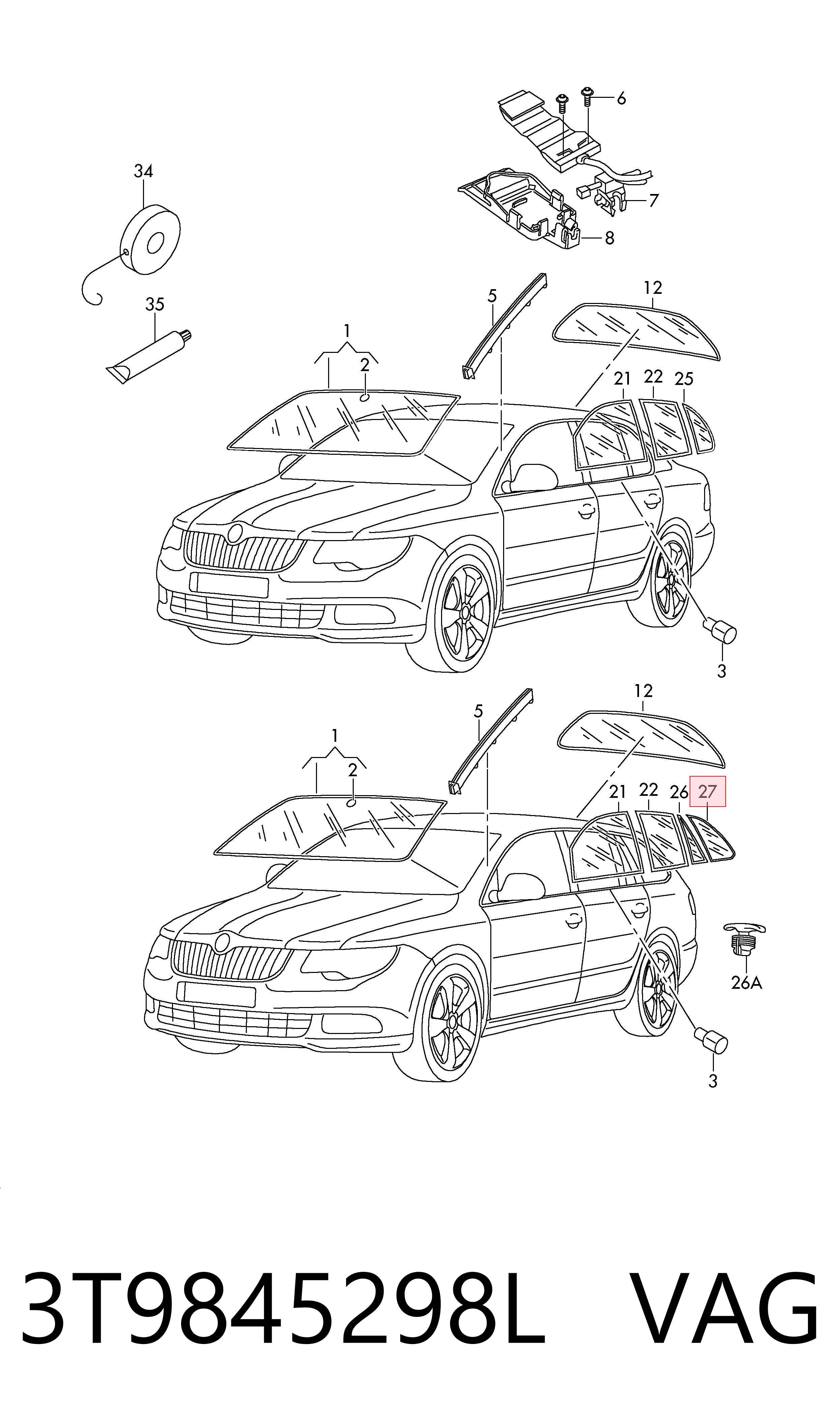 3T9845298L VAG