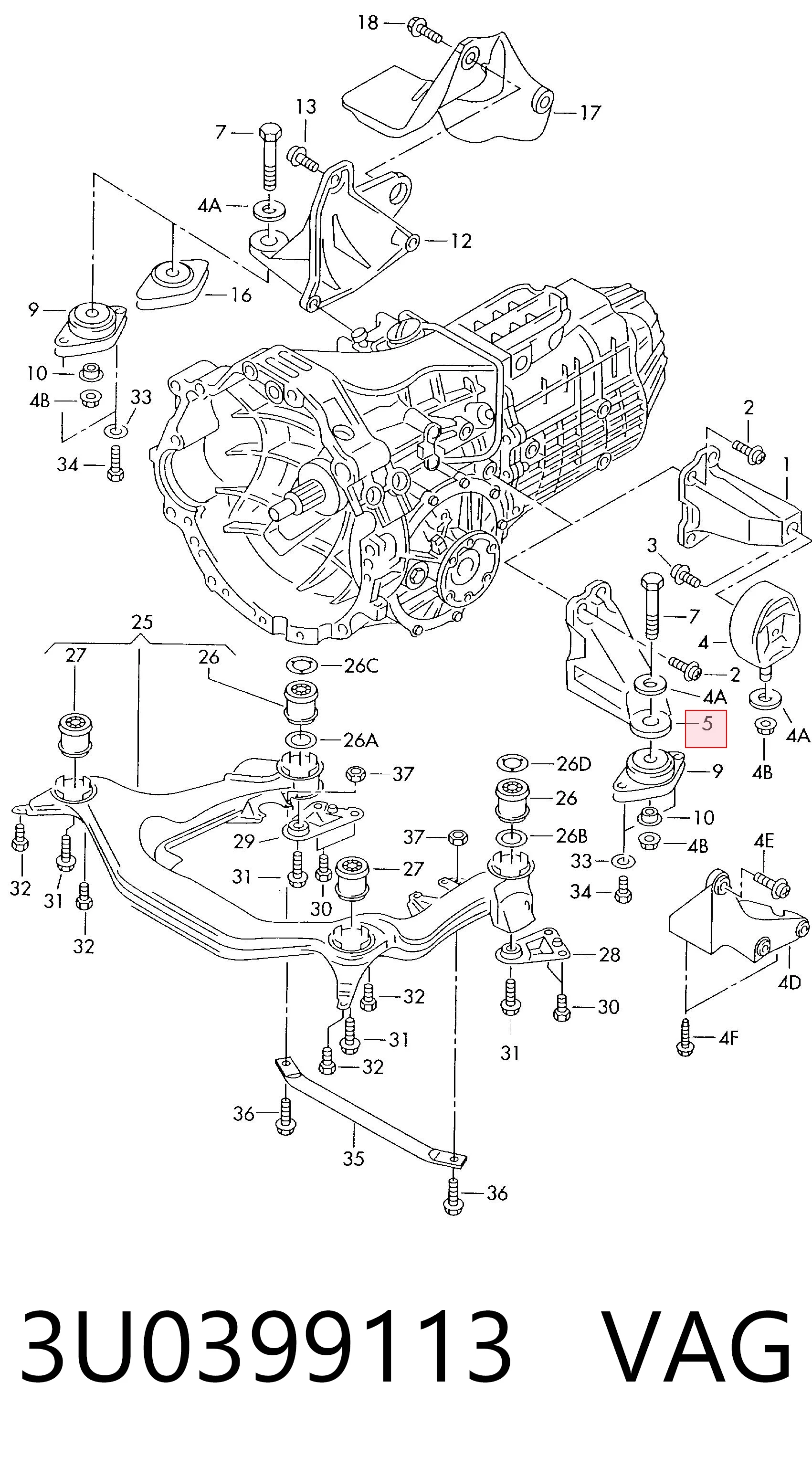 3U0399113 VAG