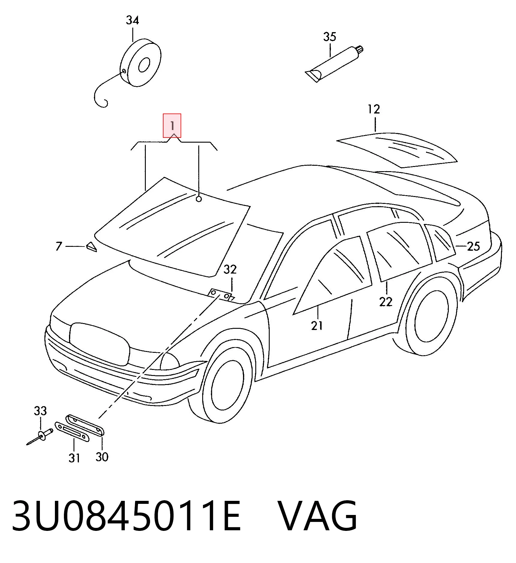 3U0845011E VAG