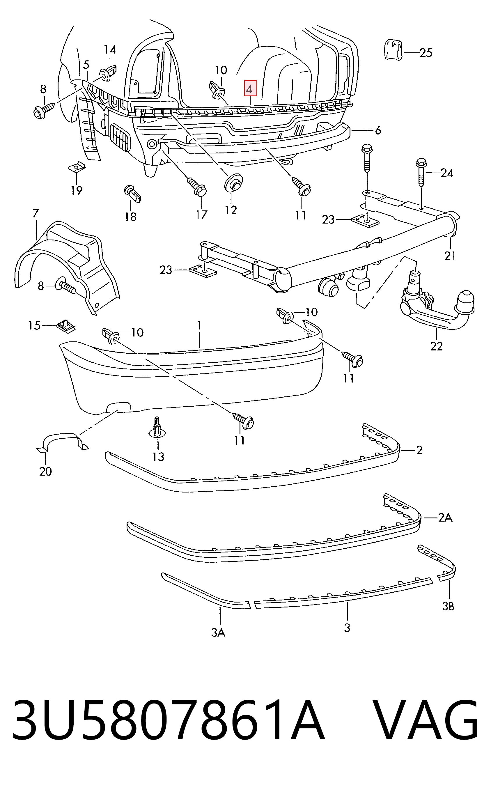 3U5807861A VAG