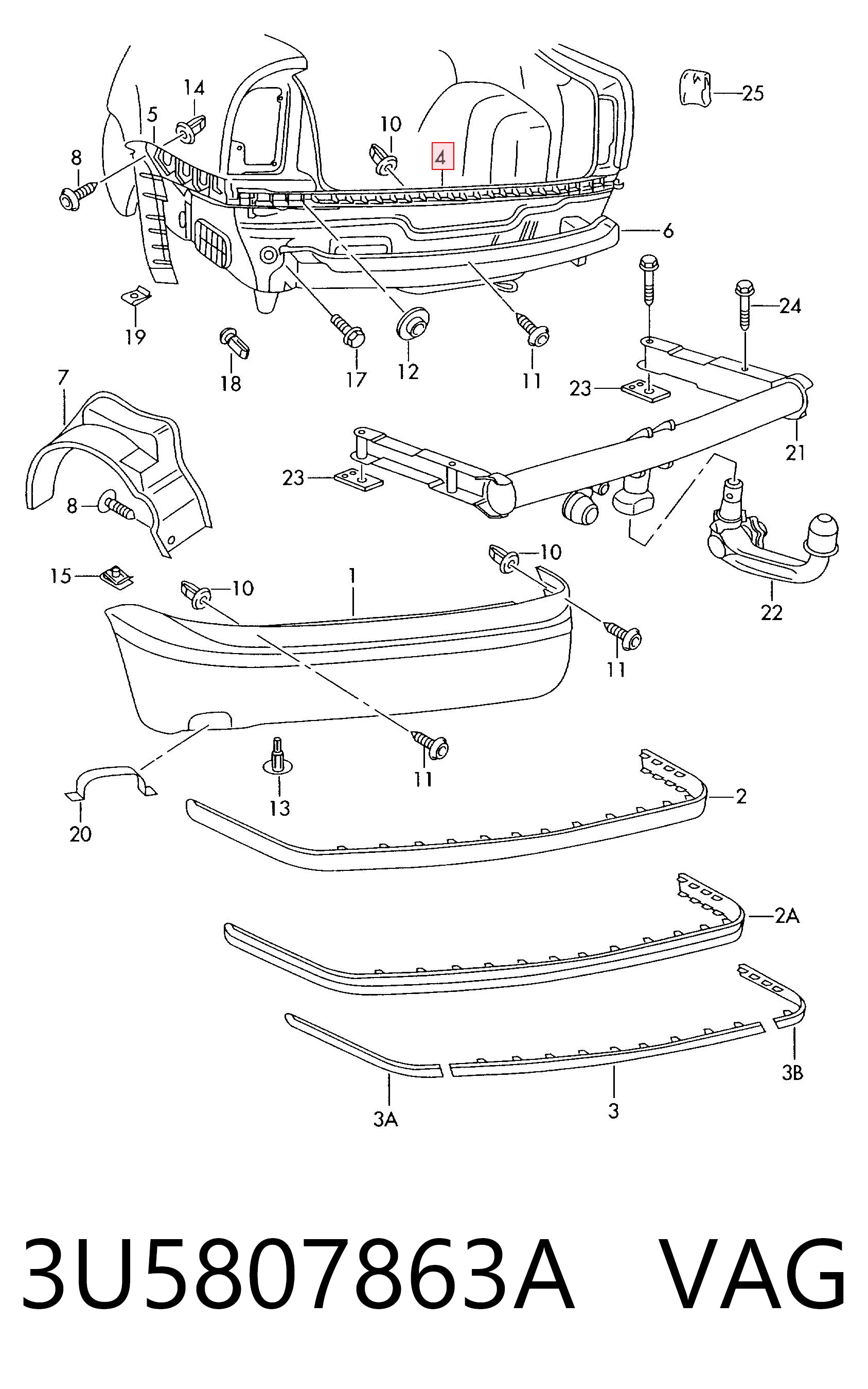 3U5807863A VAG
