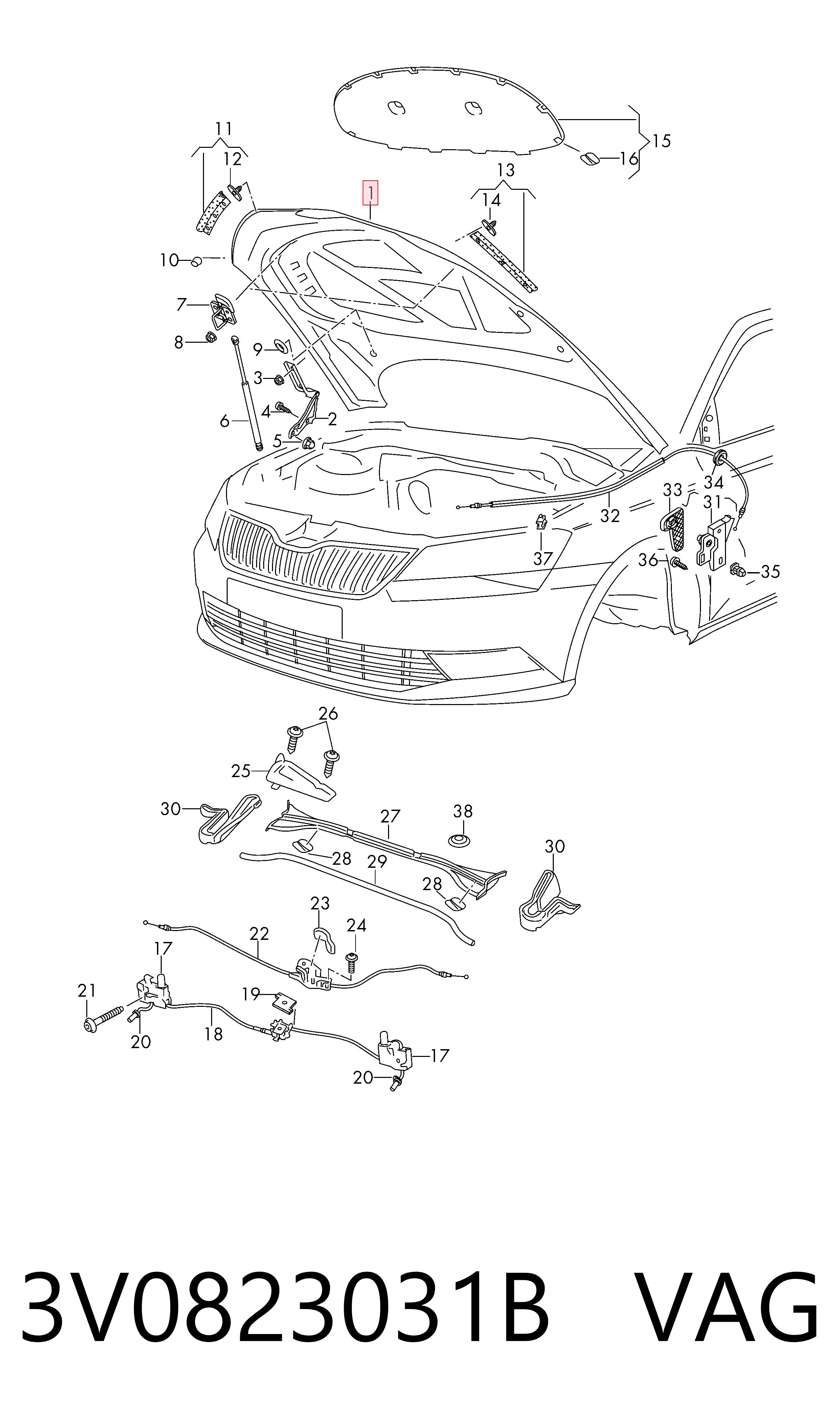 3V0823031B VAG