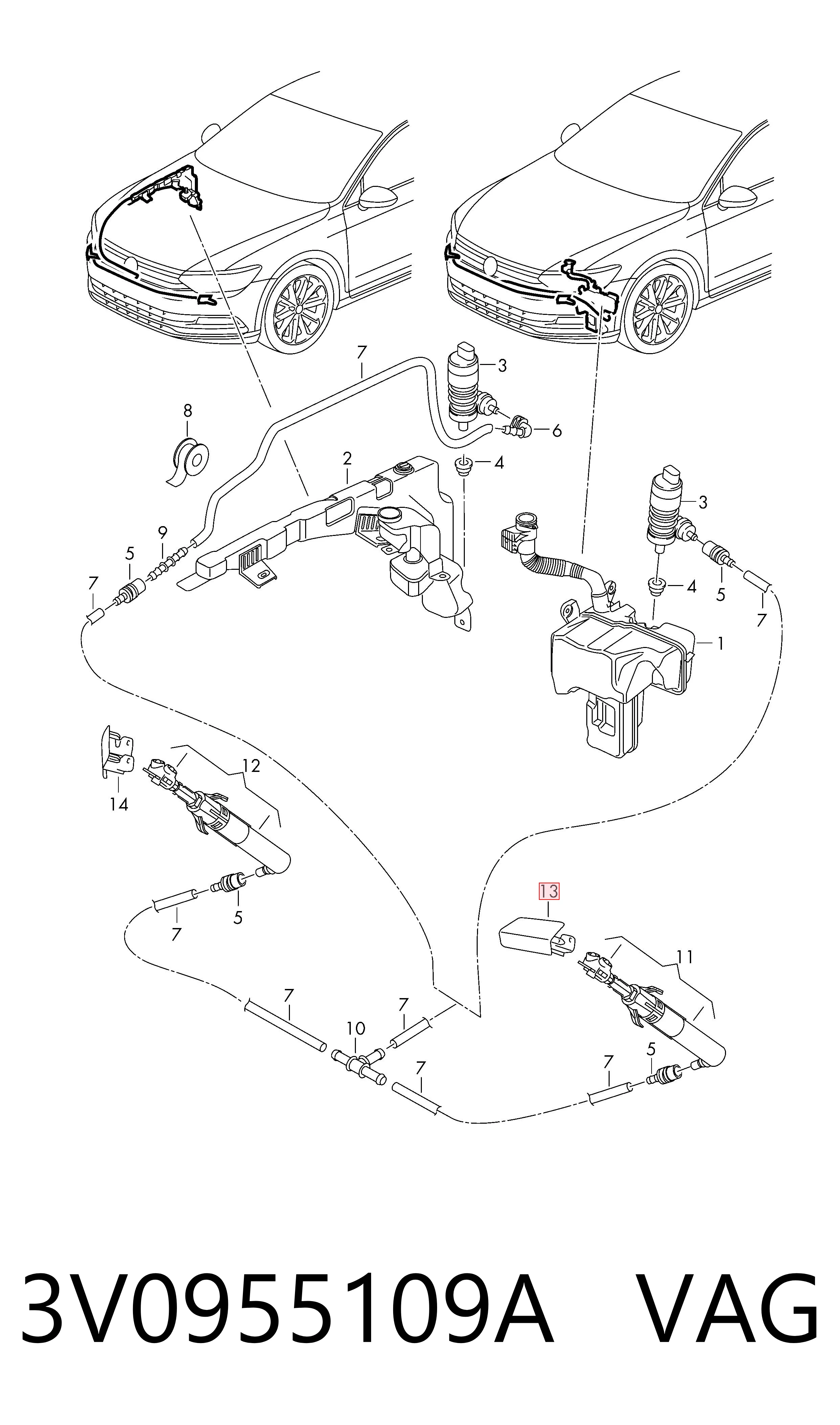  VAG 3V0955109A precio, desde 27,42 EUR